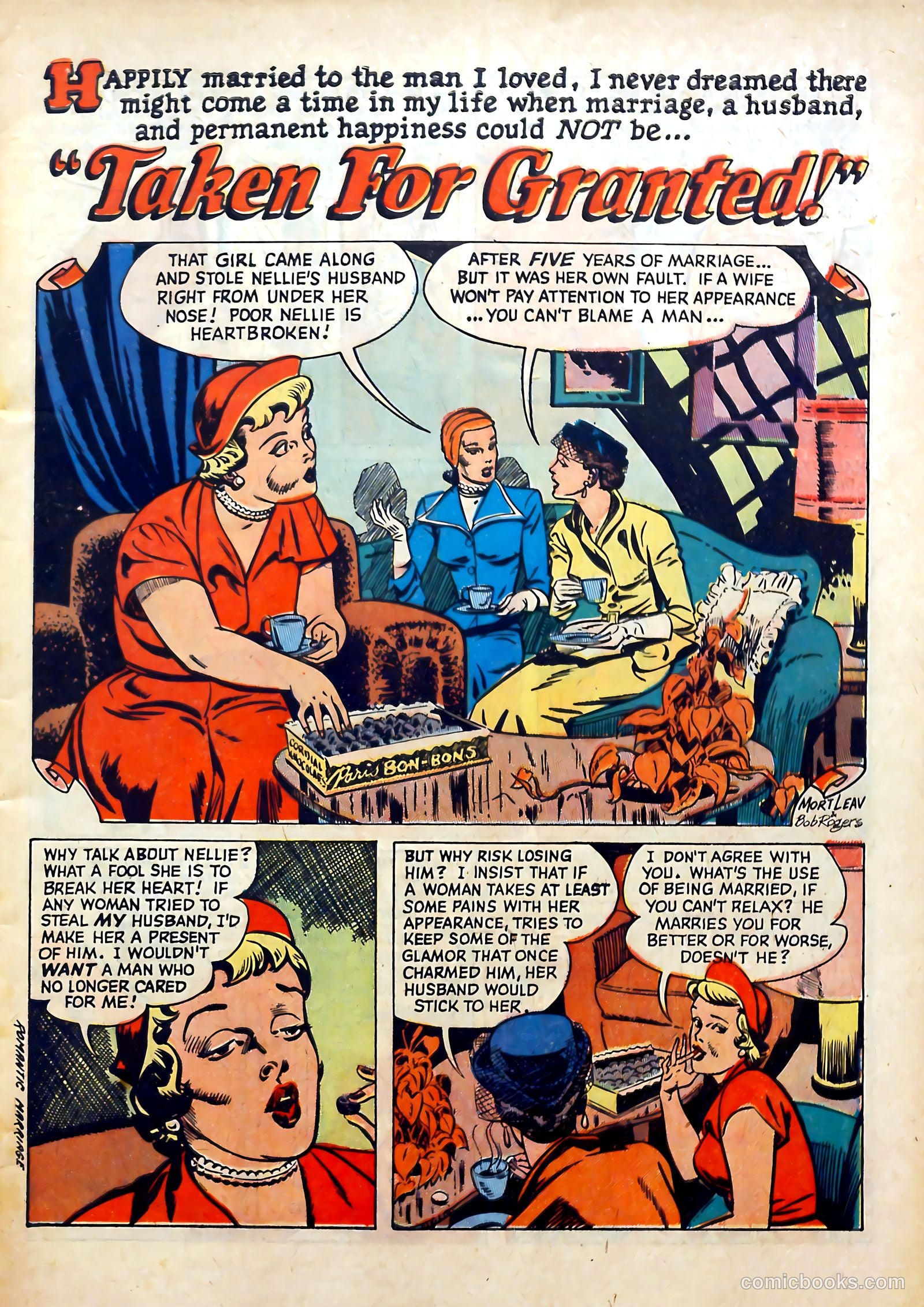 Romantic Marriage #3 (1950) — page 3 of 52