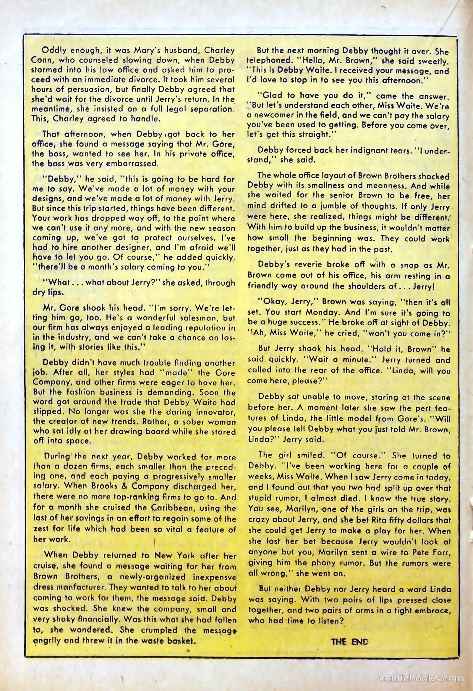 Romantic Marriage #3 (1950) — page 26 of 52