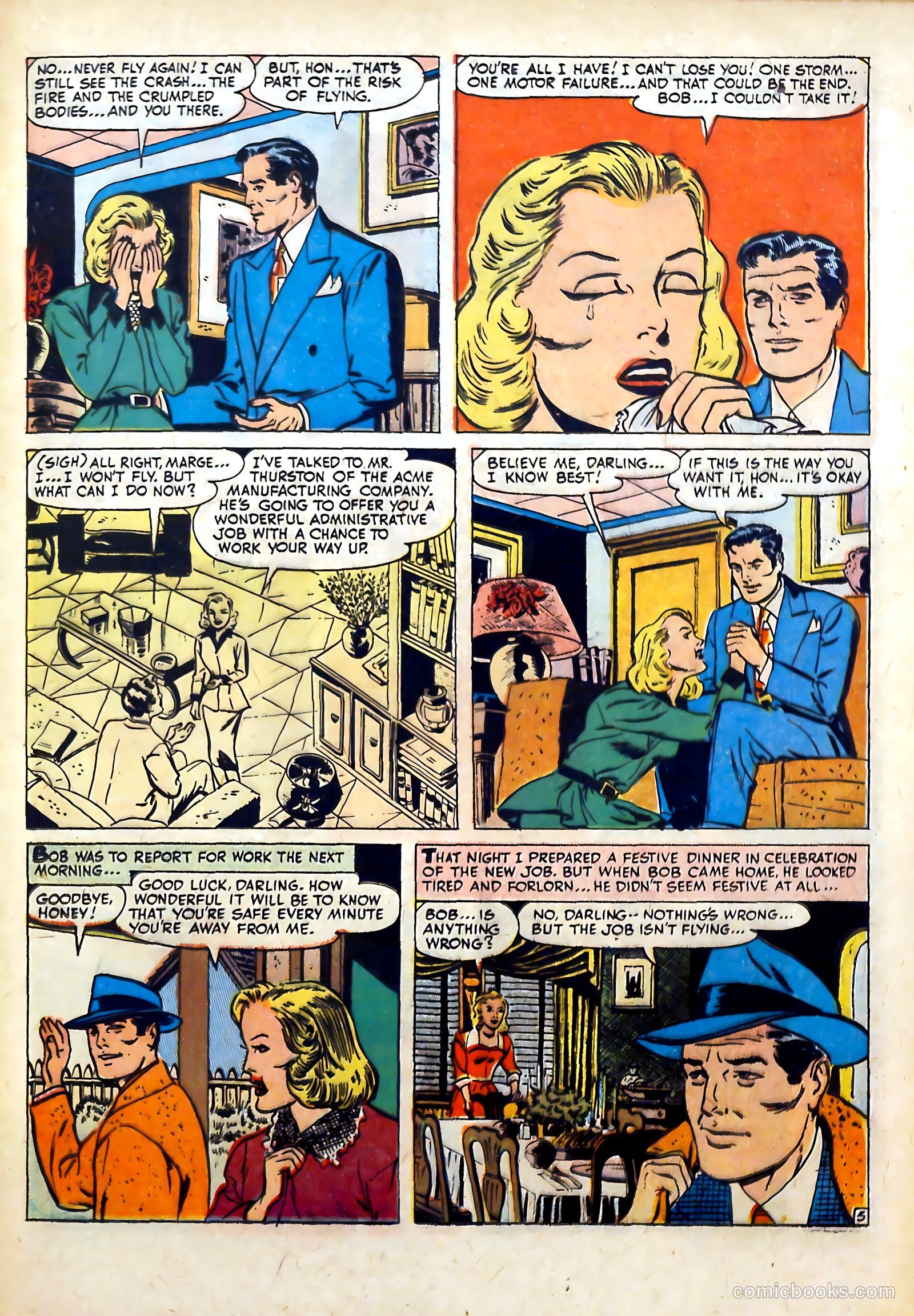 Romantic Marriage #3 (1950) — page 31 of 52
