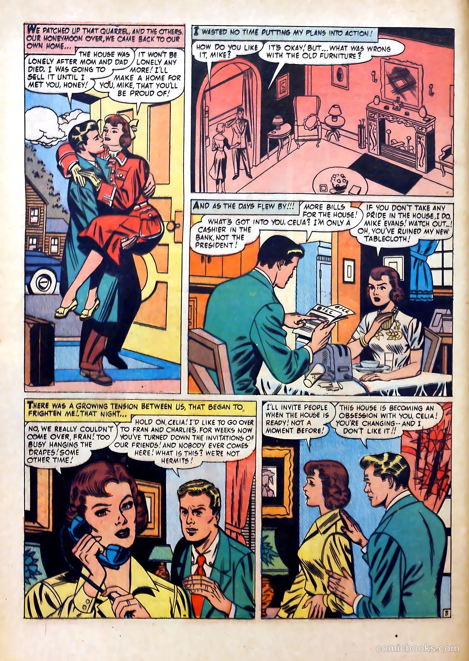 Romantic Marriage #3 (1950) — page 36 of 52