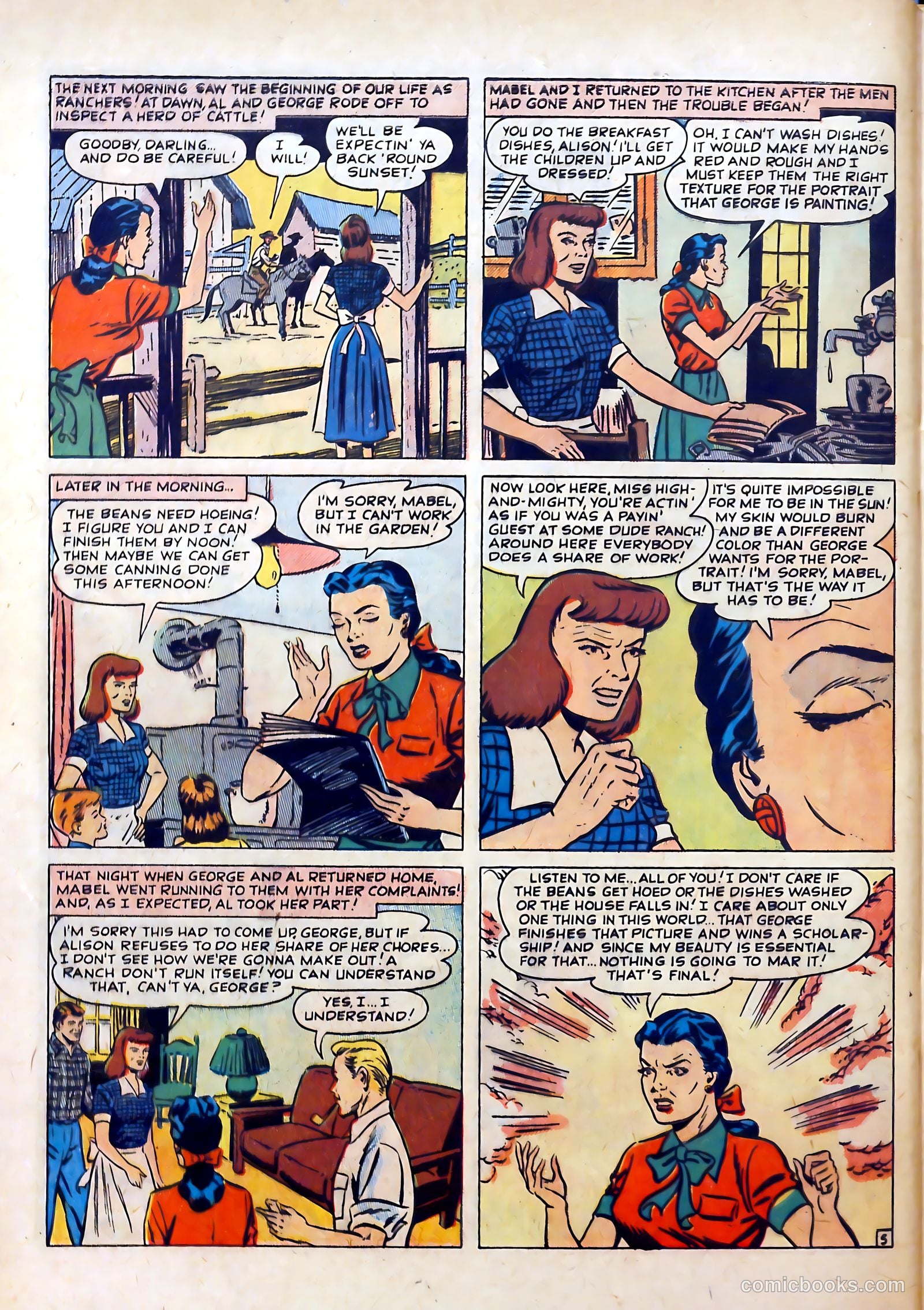 Romantic Marriage #3 (1950) — page 46 of 52