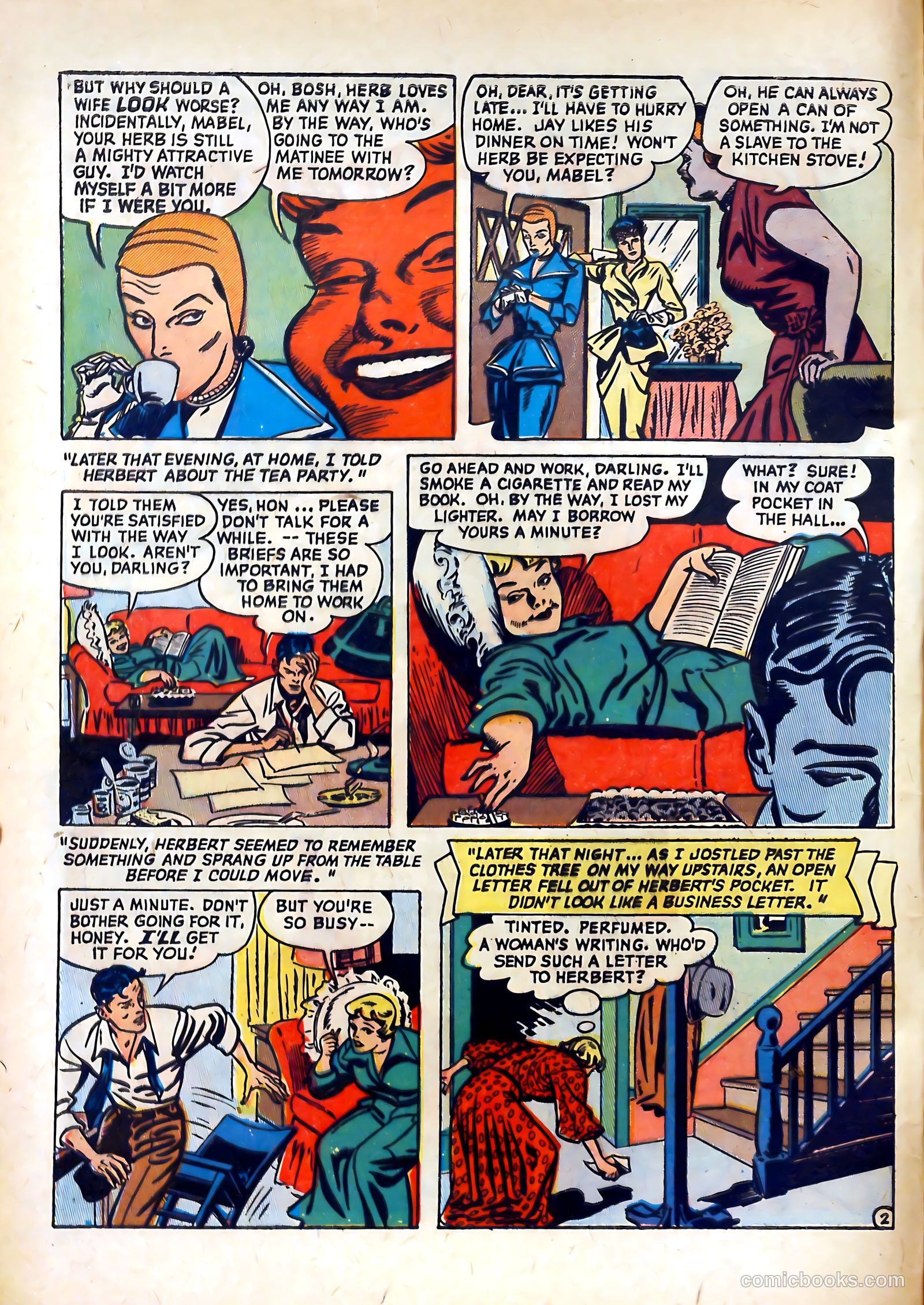 Romantic Marriage #3 (1950) — page 4 of 53