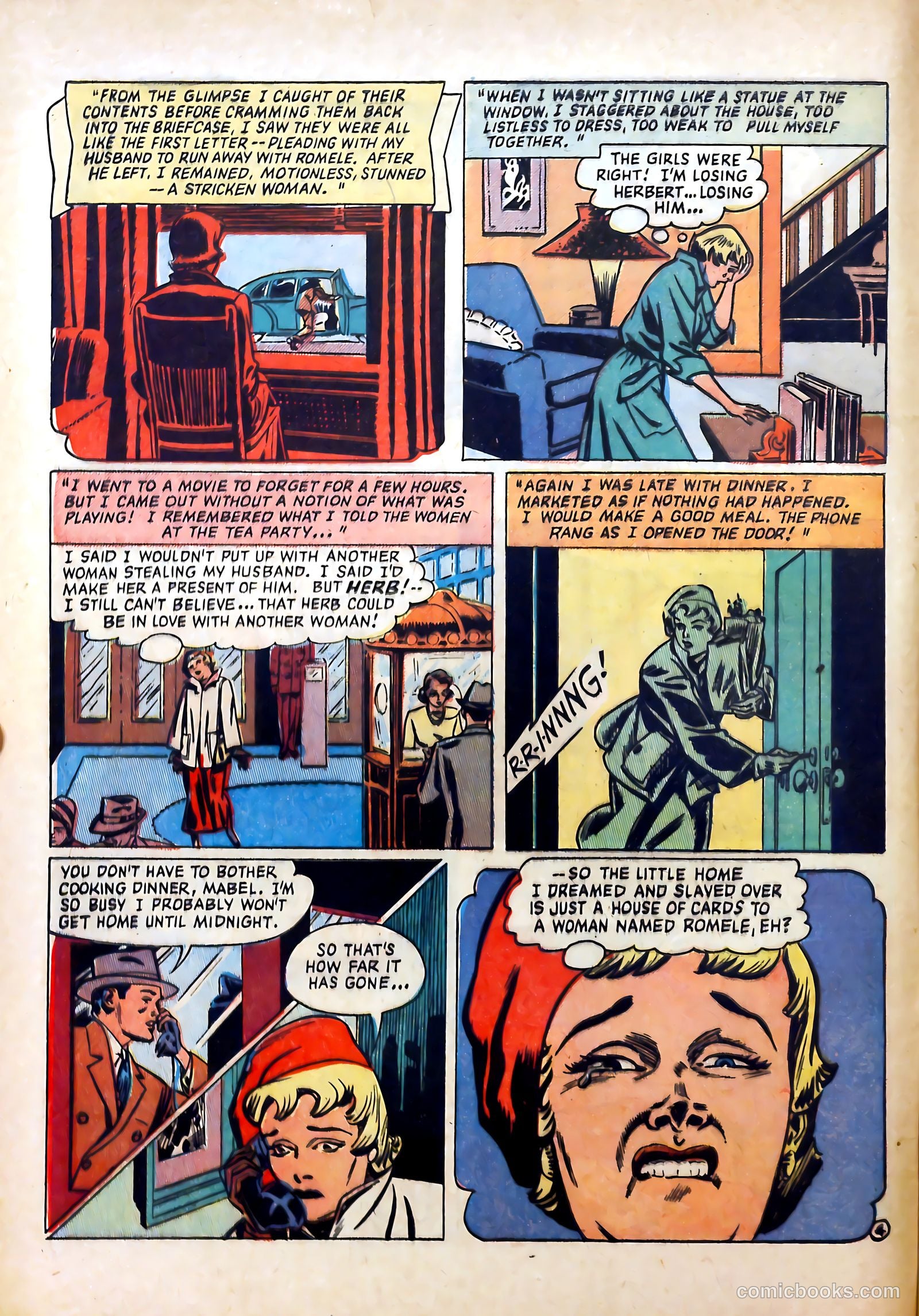 Romantic Marriage #3 (1950) — page 6 of 53