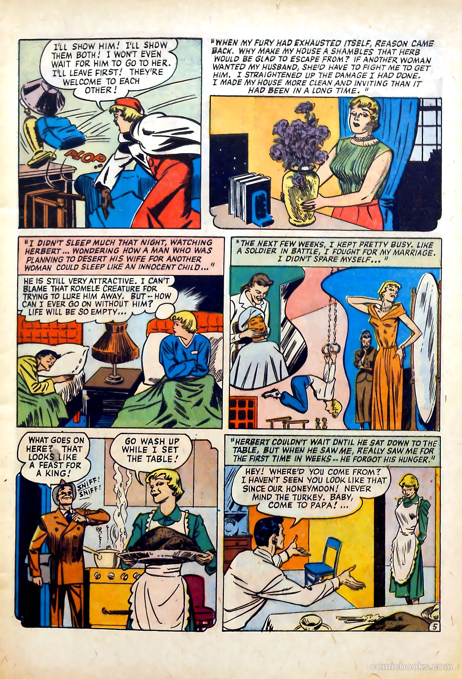 Romantic Marriage #3 (1950) — page 7 of 53