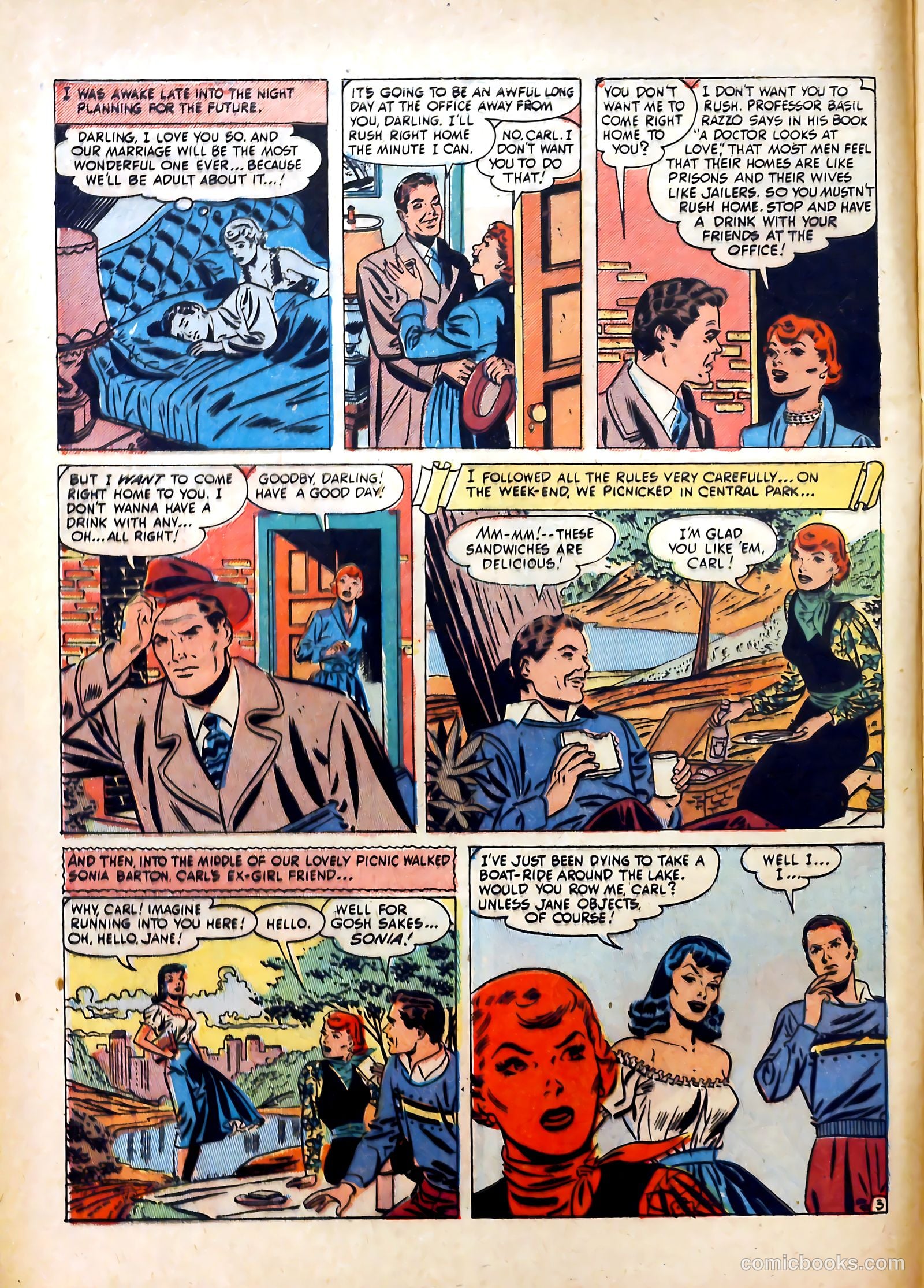 Romantic Marriage #3 (1950) — page 12 of 53