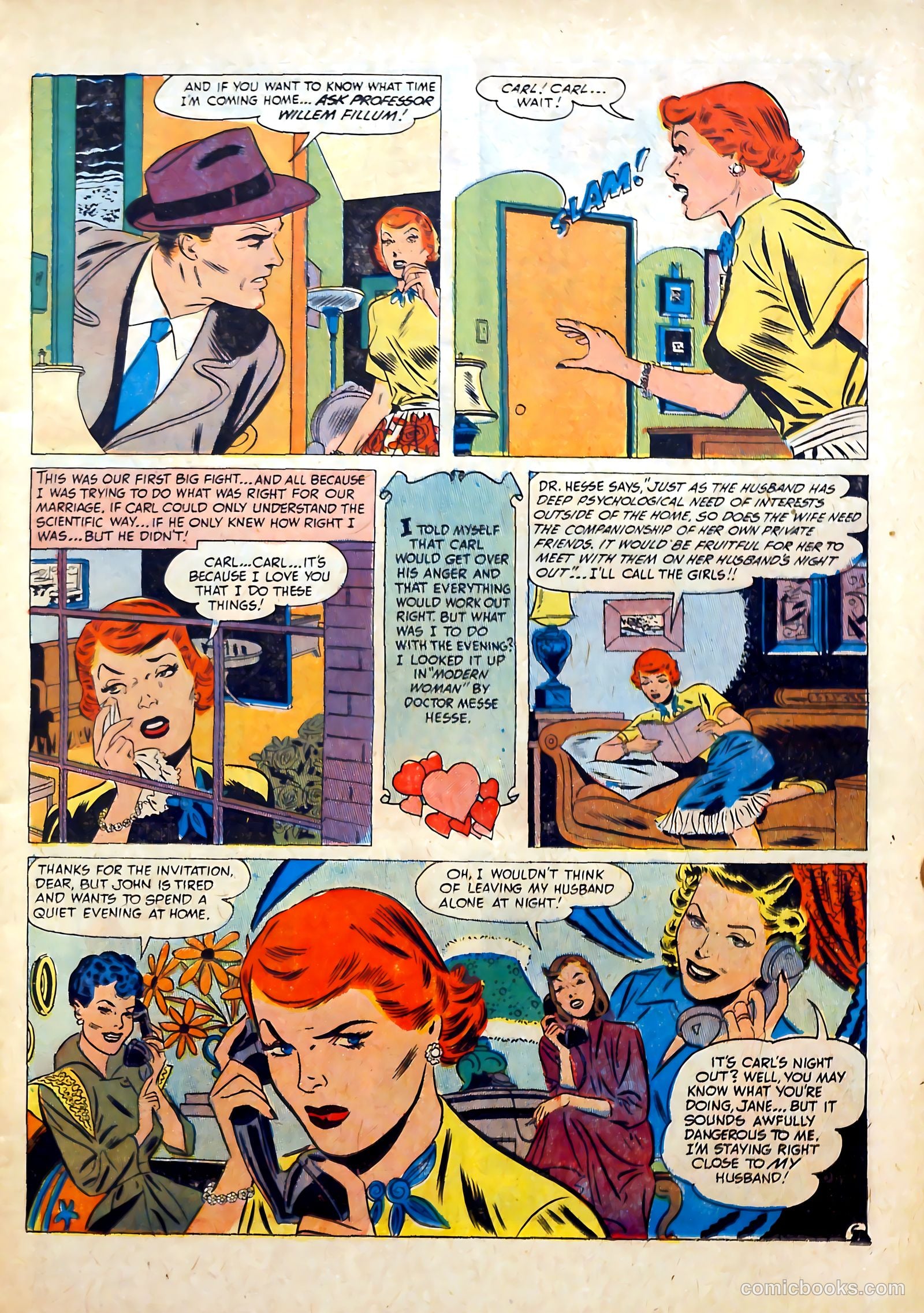 Romantic Marriage #3 (1950) — page 15 of 53