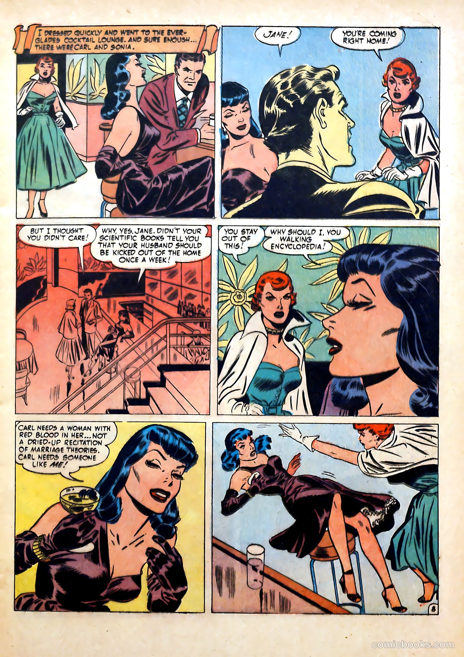 Romantic Marriage #3 (1950) — page 17 of 53