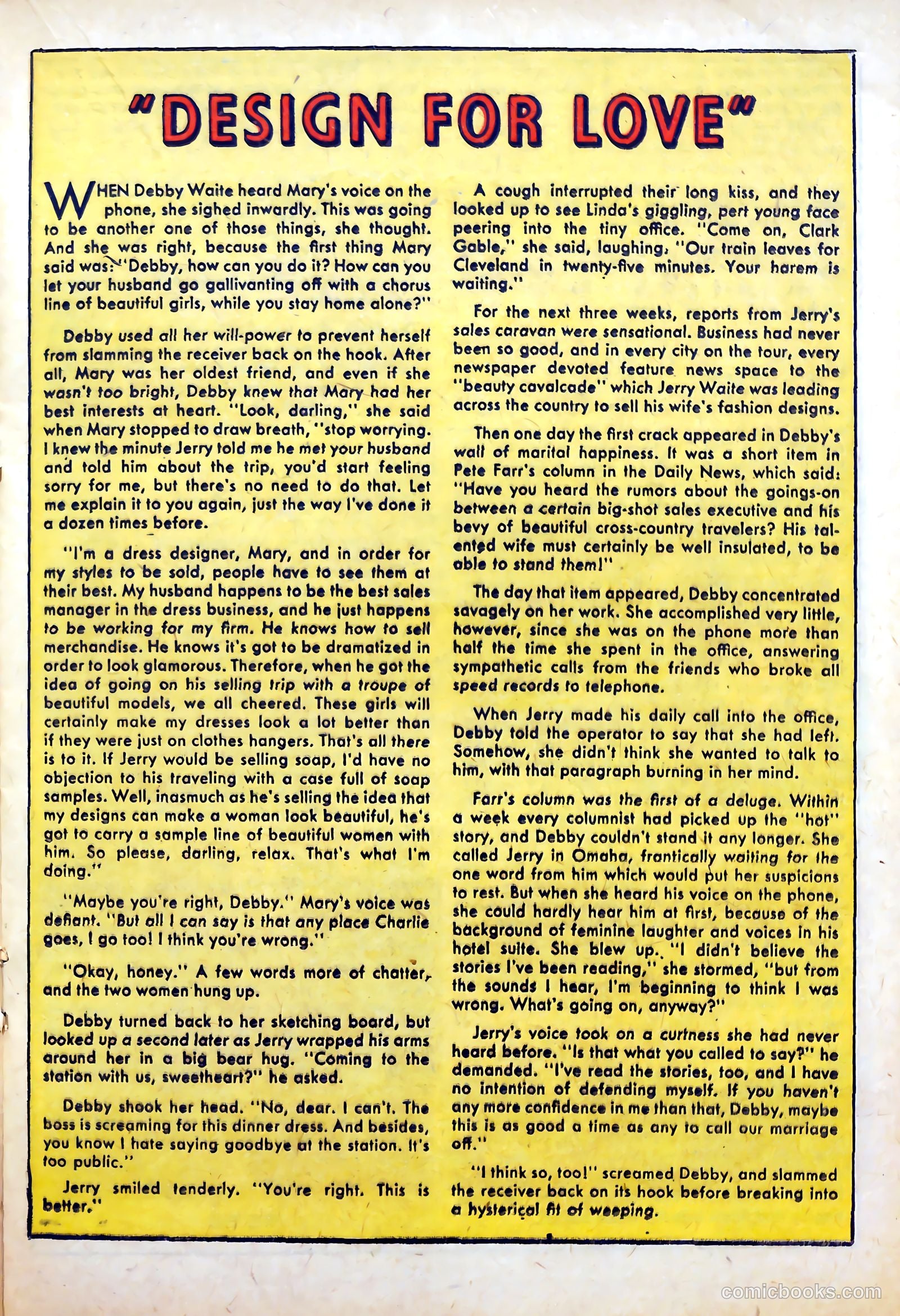 Romantic Marriage #3 (1950) — page 25 of 53