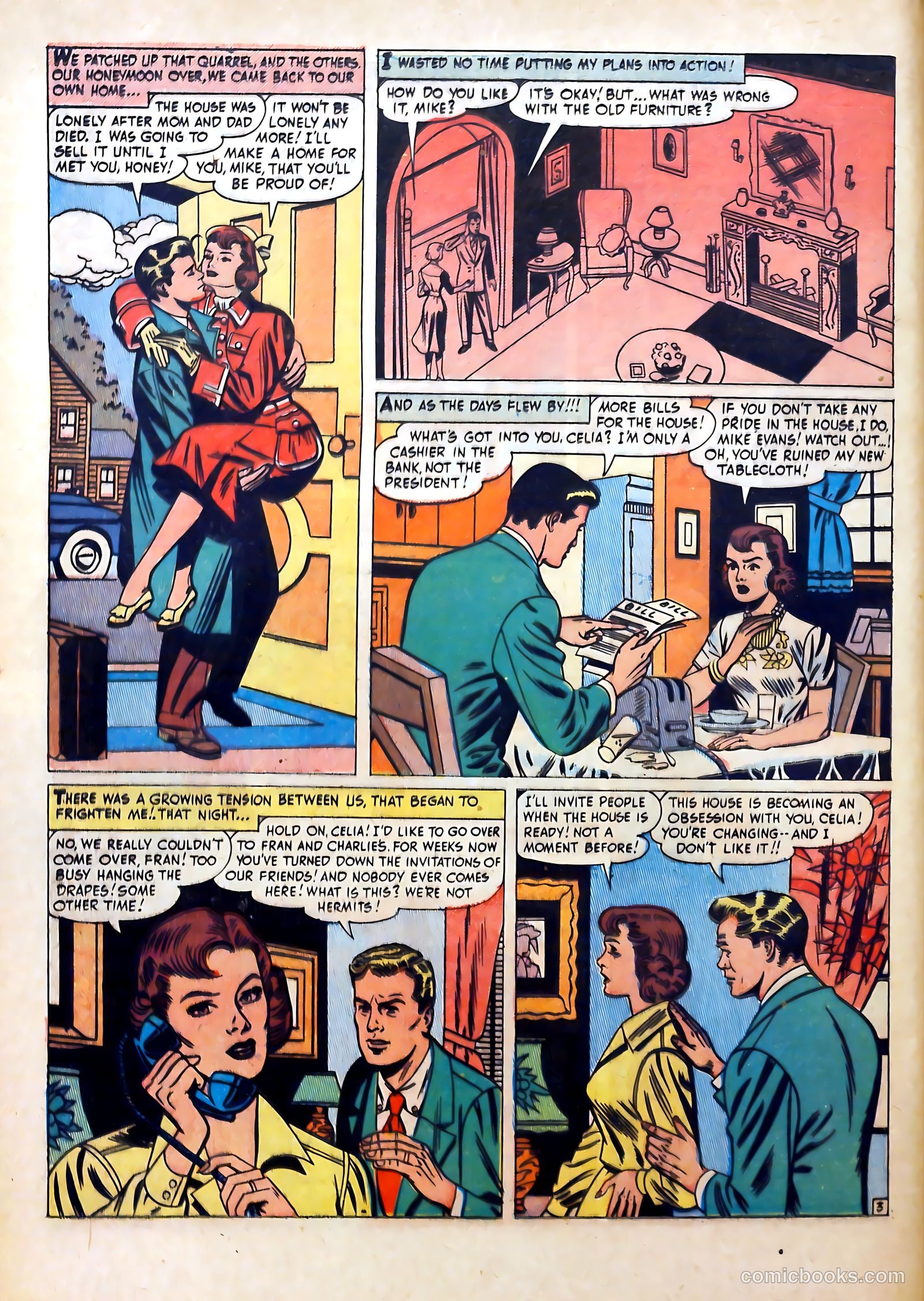 Romantic Marriage #3 (1950) — page 36 of 53