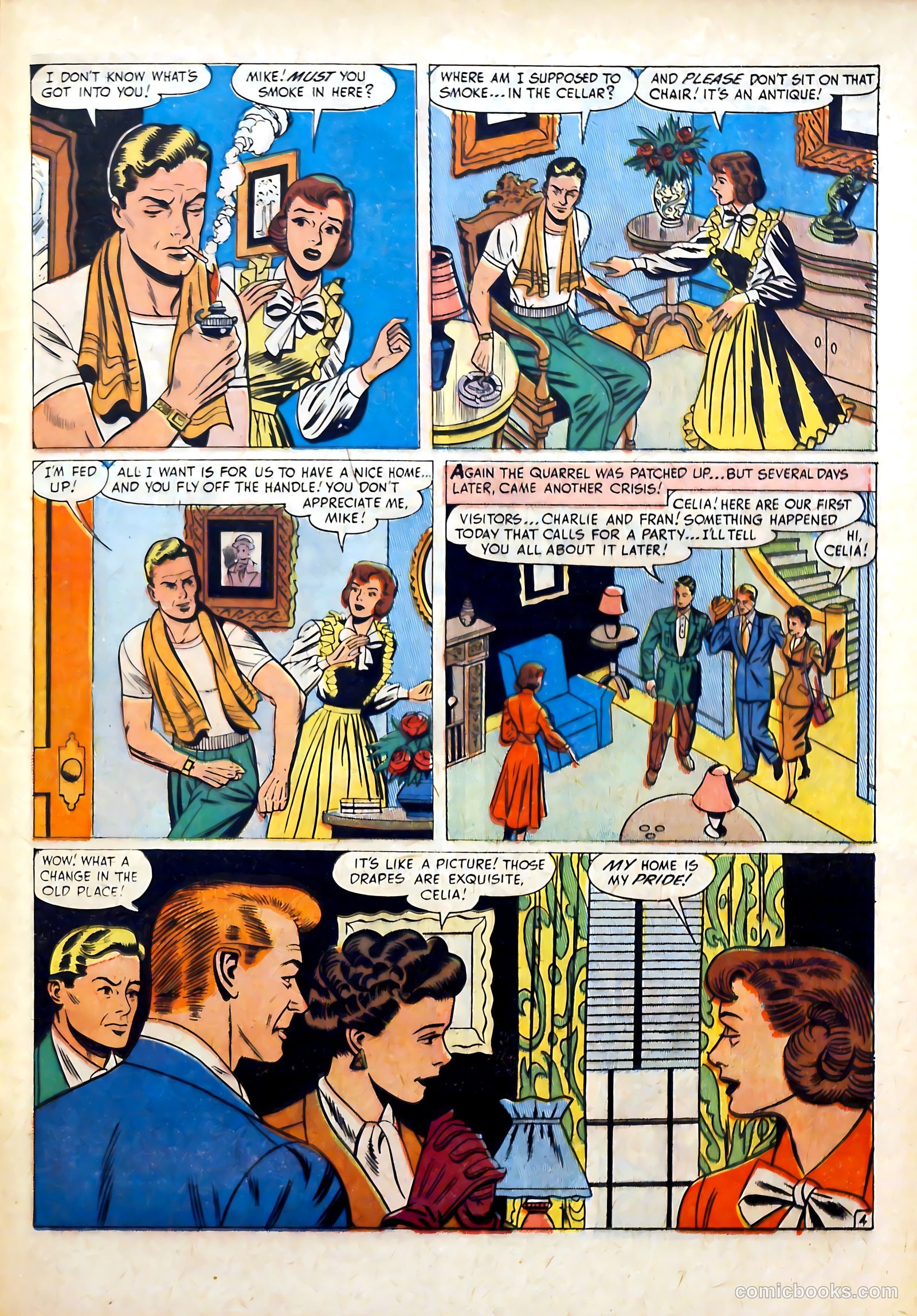 Romantic Marriage #3 (1950) — page 37 of 53