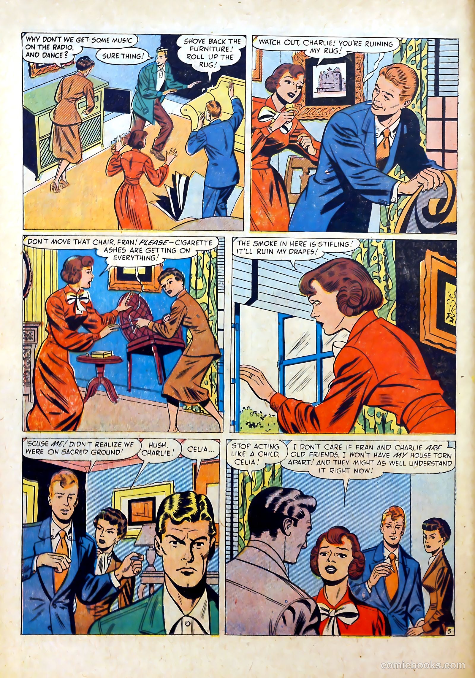 Romantic Marriage #3 (1950) — page 38 of 53