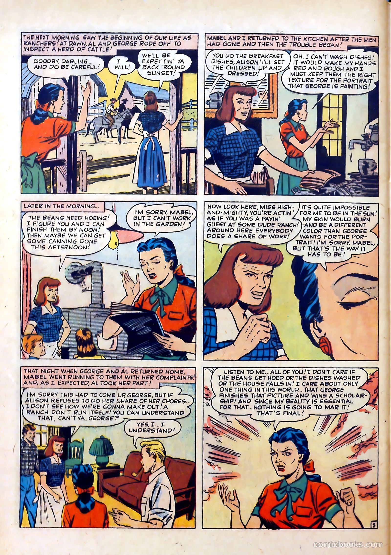 Romantic Marriage #3 (1950) — page 46 of 53