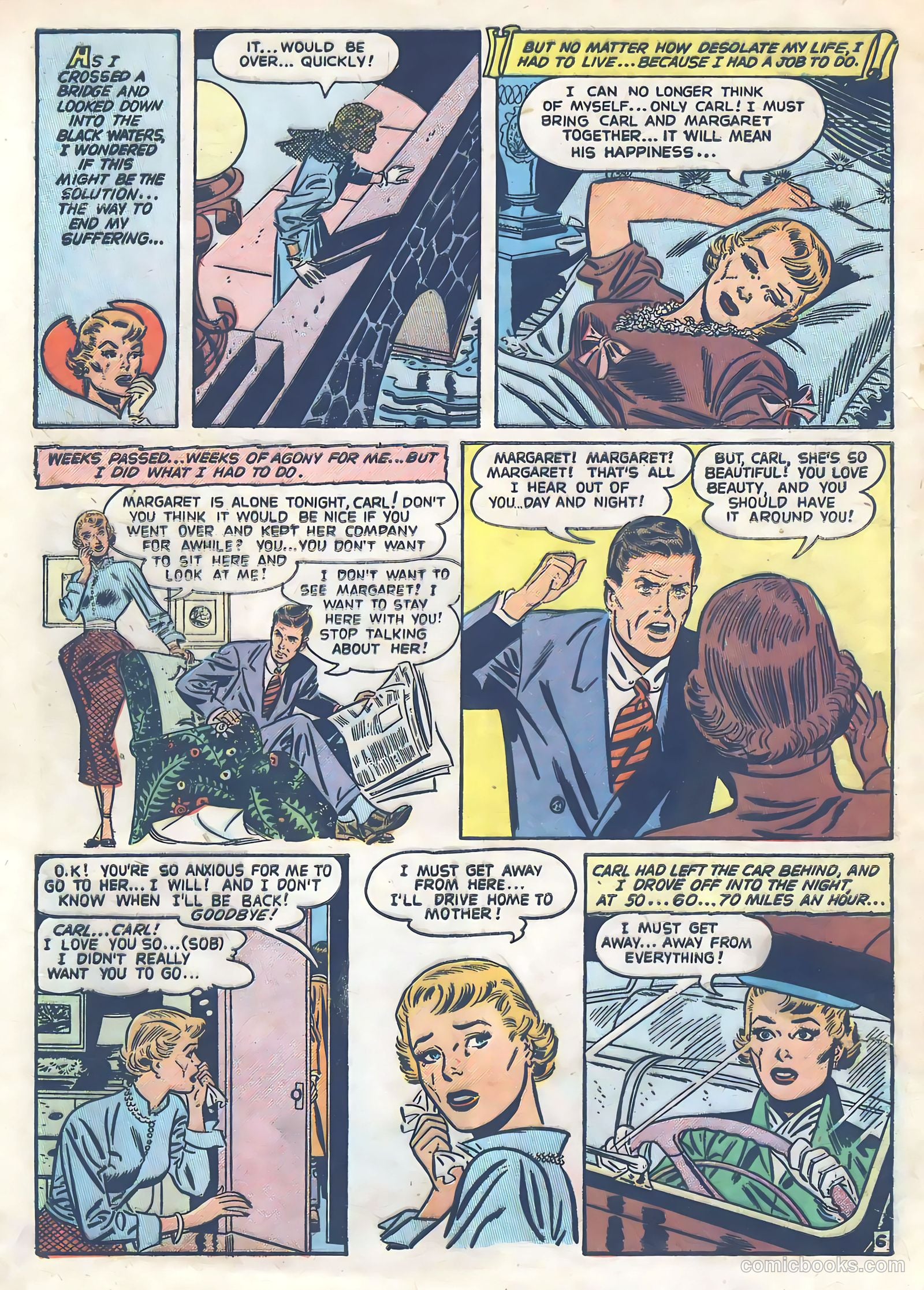 Romantic Marriage #4 (1950) — page 8 of 52