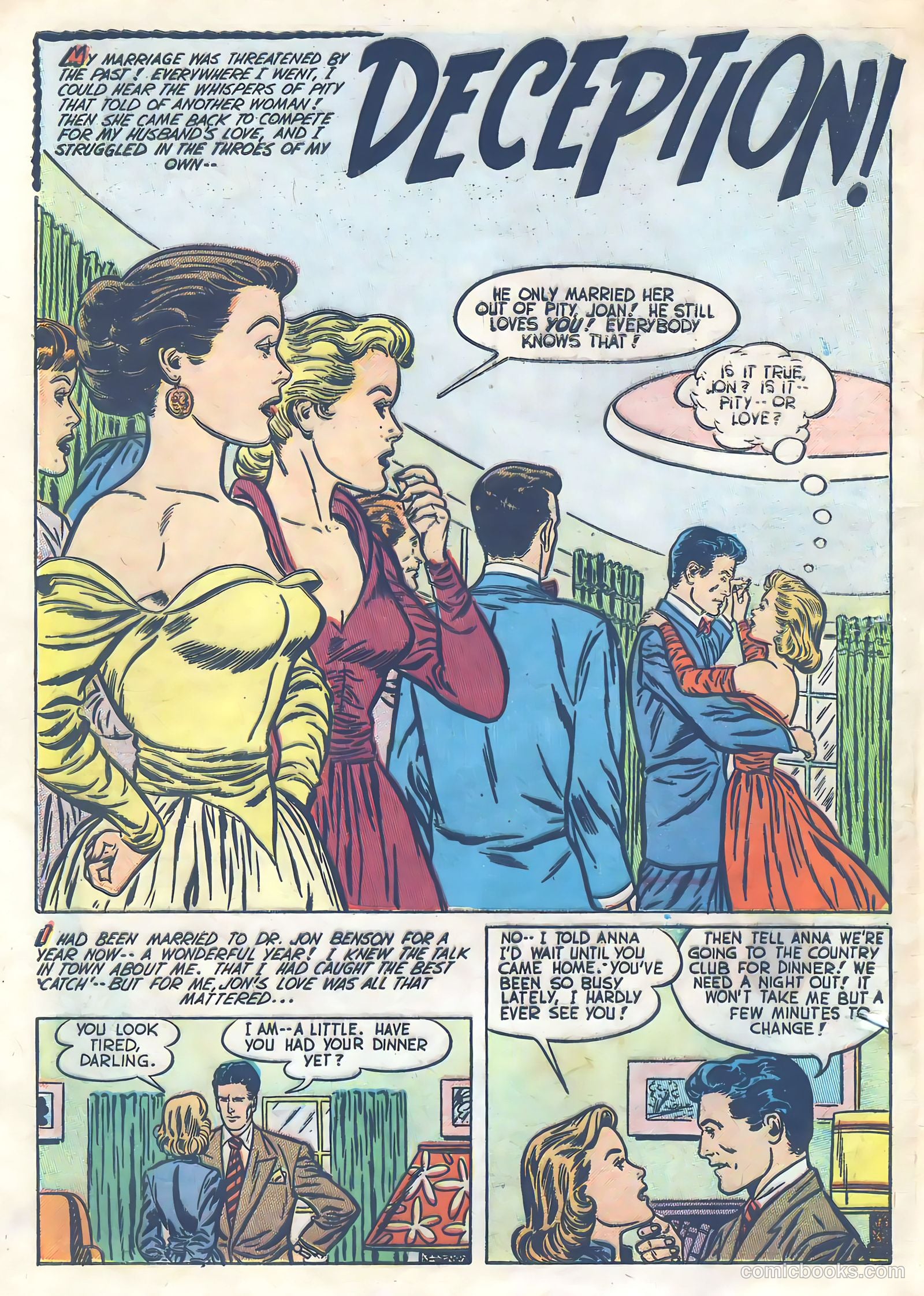 Romantic Marriage #4 (1950) — page 12 of 52