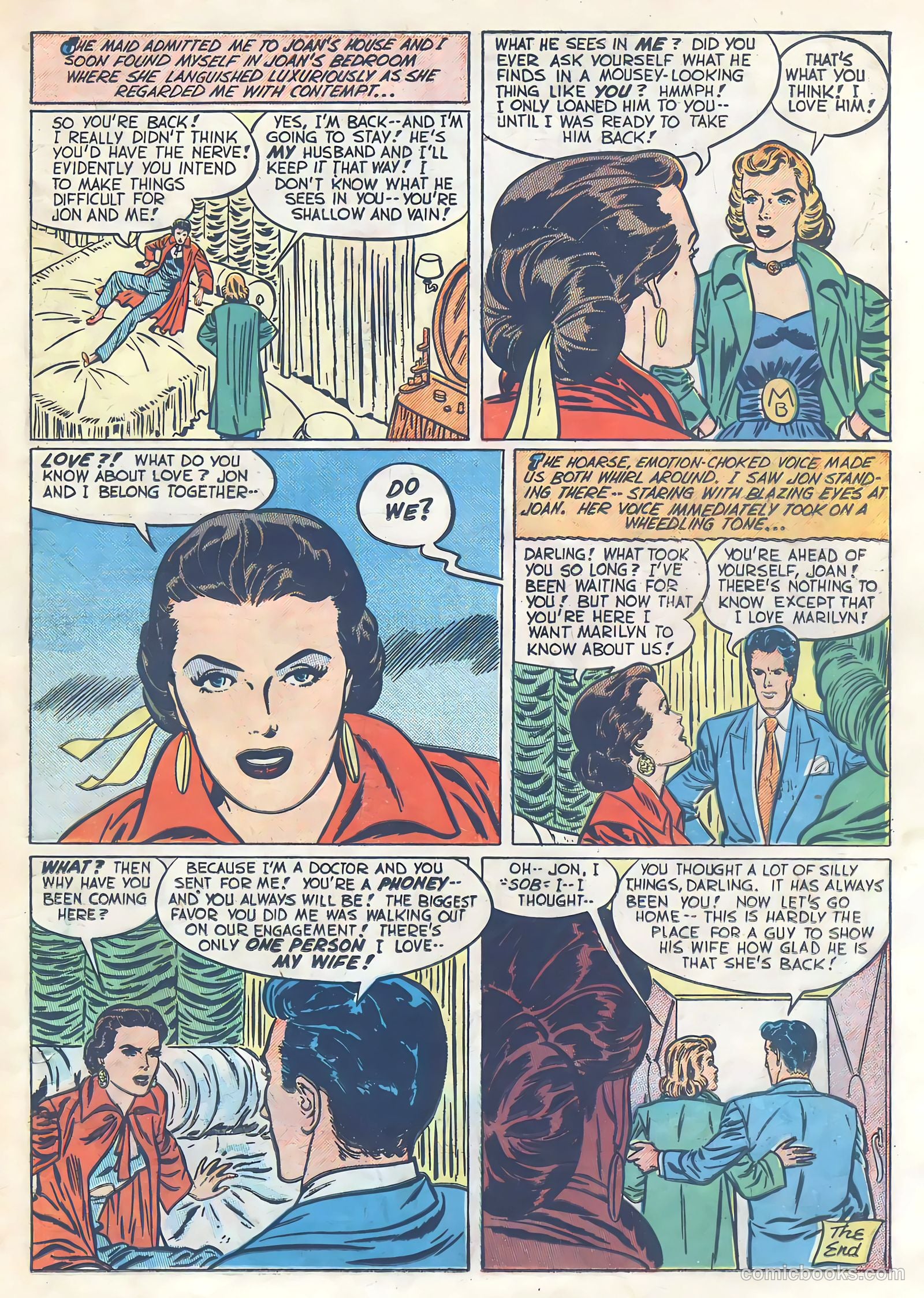 Romantic Marriage #4 (1950) — page 19 of 52