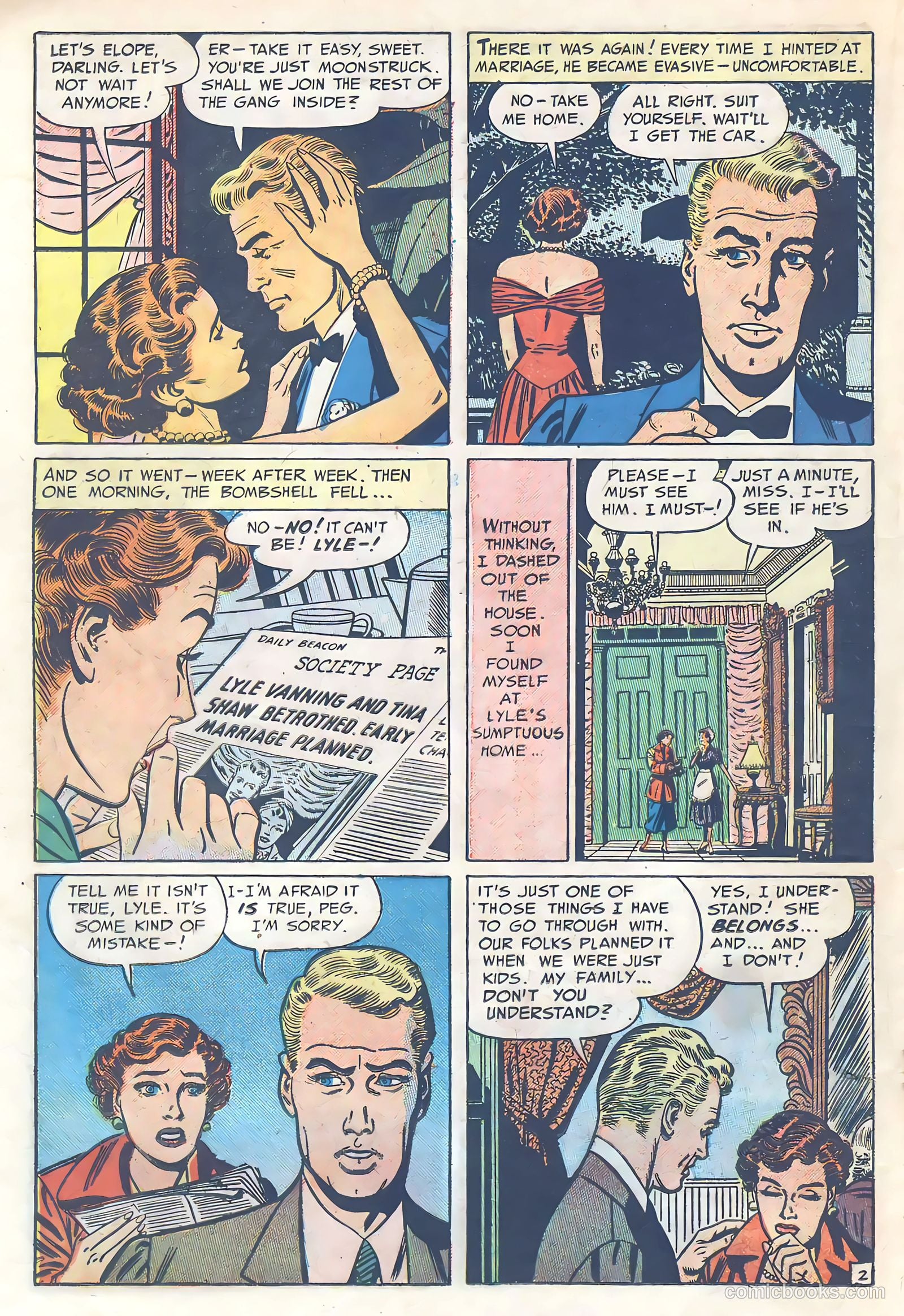 Romantic Marriage #4 (1950) — page 22 of 52