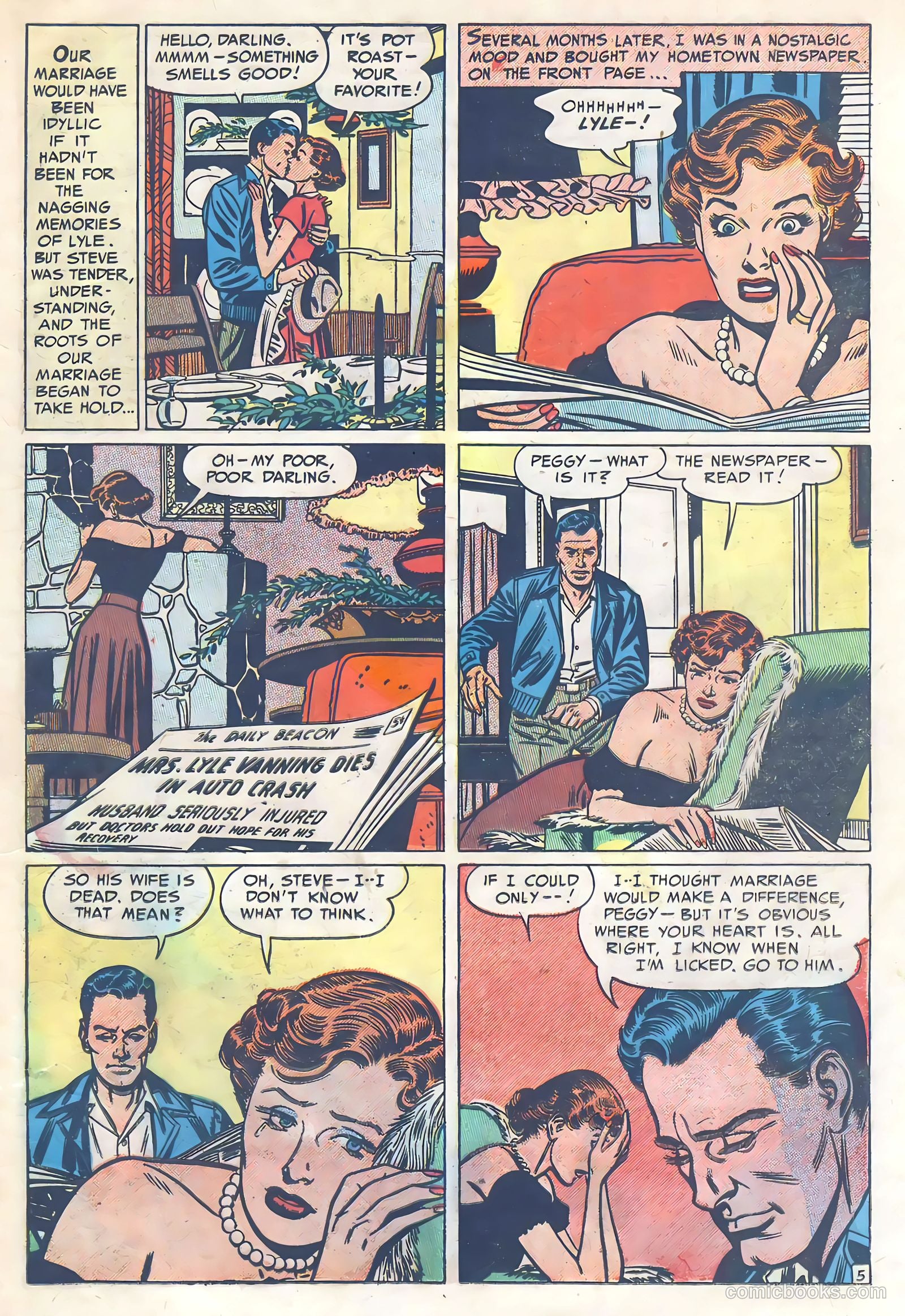 Romantic Marriage #4 (1950) — page 25 of 52