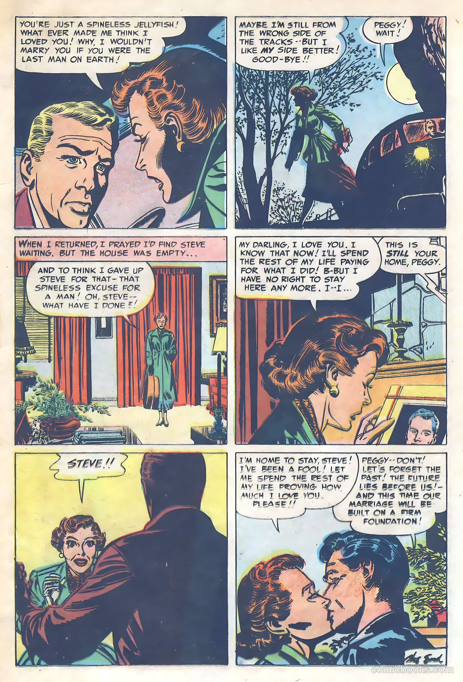 Romantic Marriage #4 (1950) — page 27 of 52