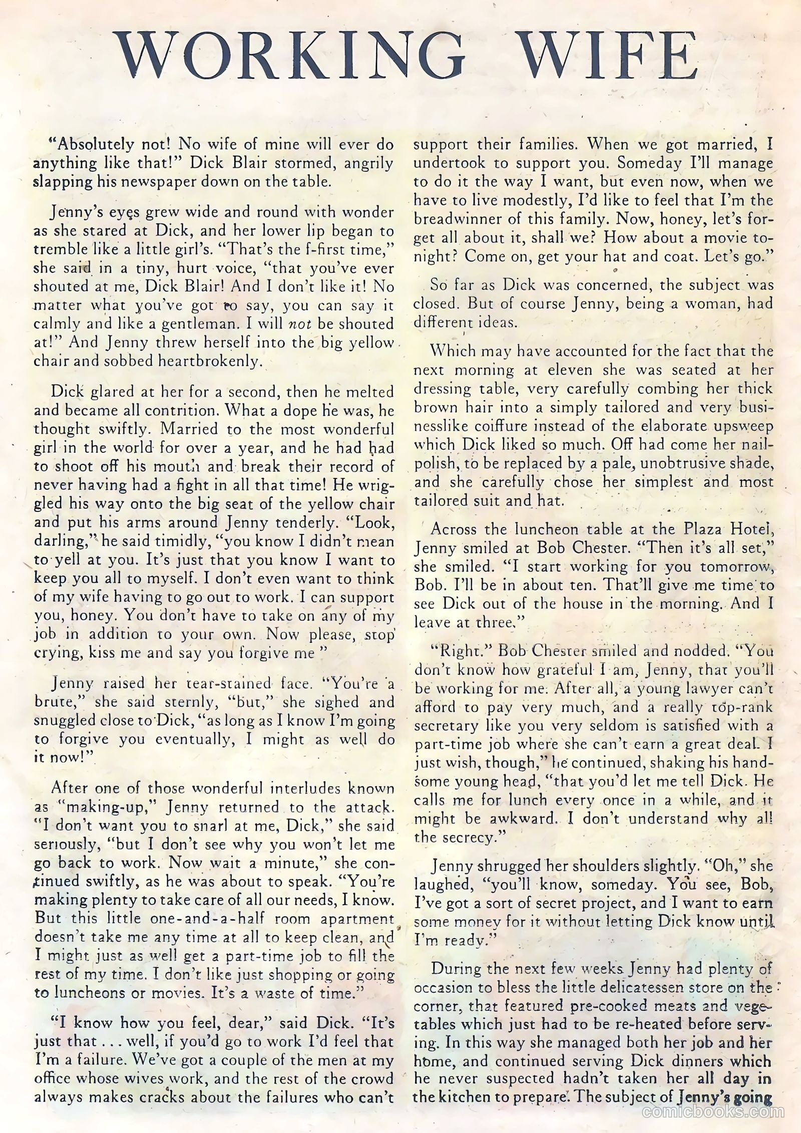Romantic Marriage #4 (1950) — page 28 of 52