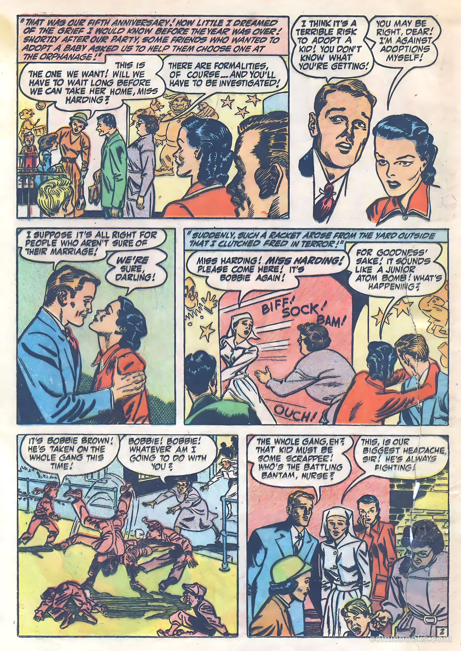 Romantic Marriage #4 (1950) — page 32 of 52