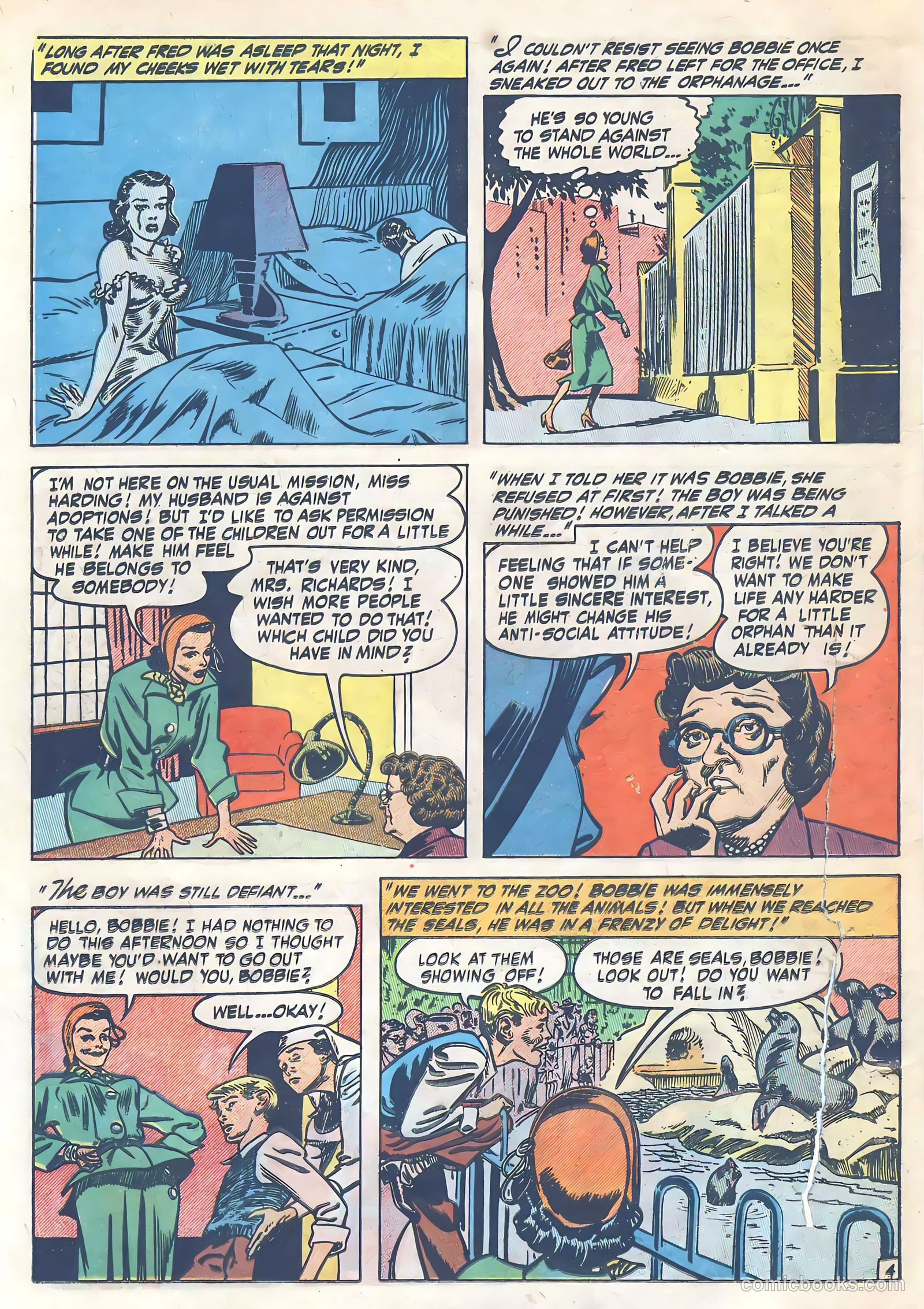 Romantic Marriage #4 (1950) — page 34 of 52