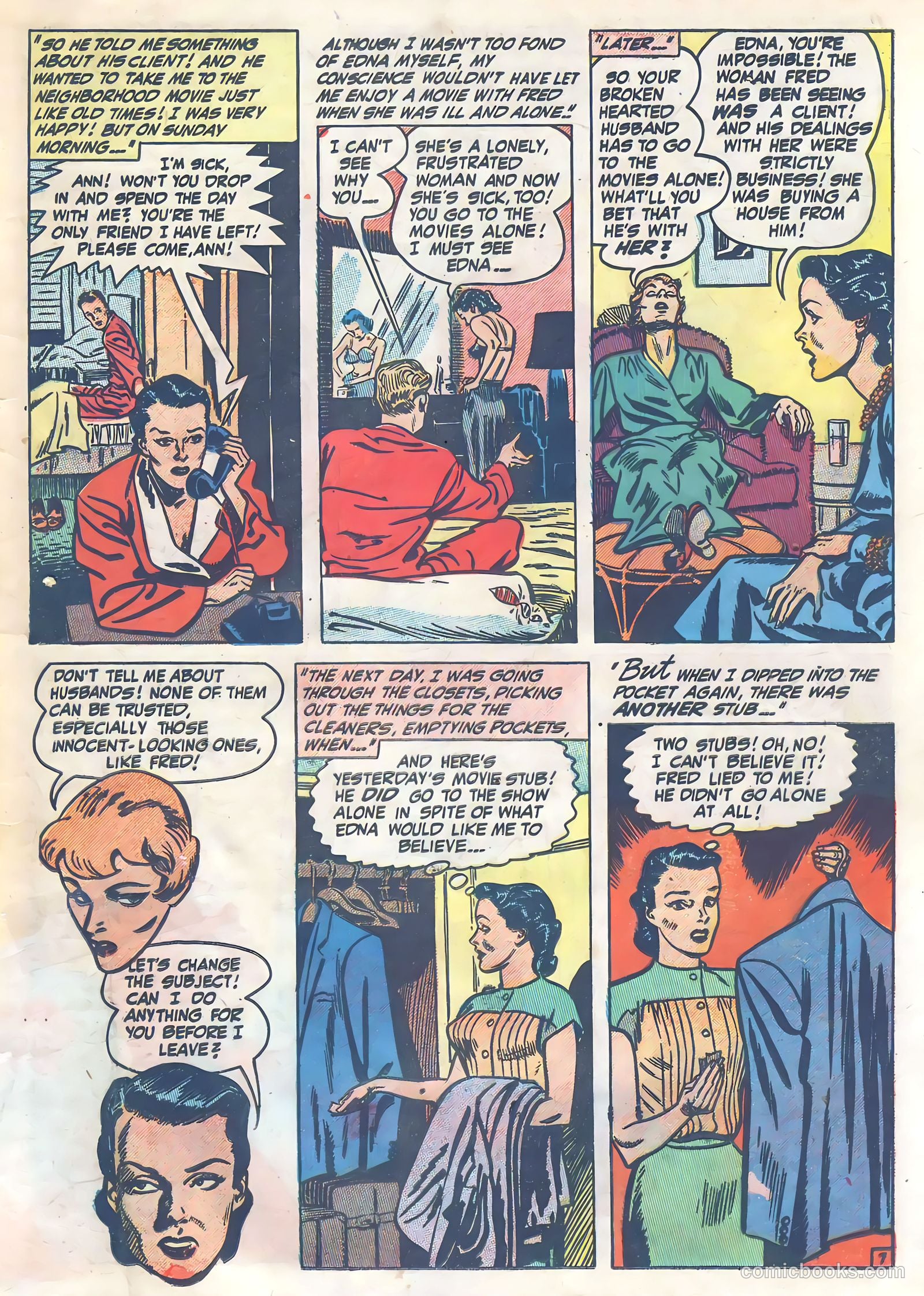 Romantic Marriage #4 (1950) — page 37 of 52