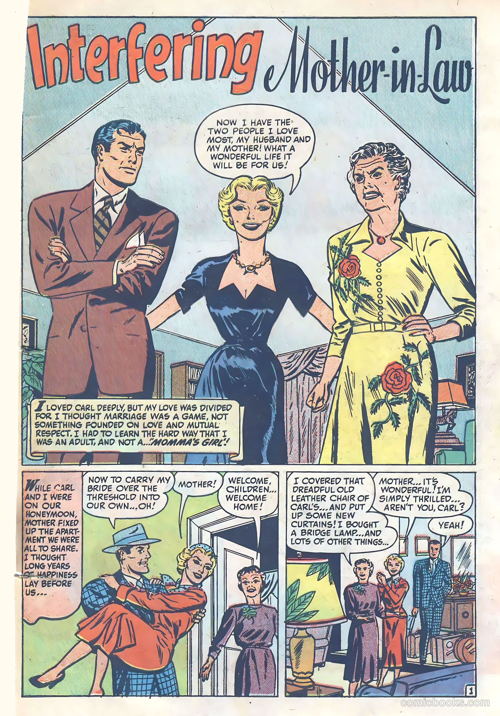 Romantic Marriage #4 (1950) — page 43 of 52