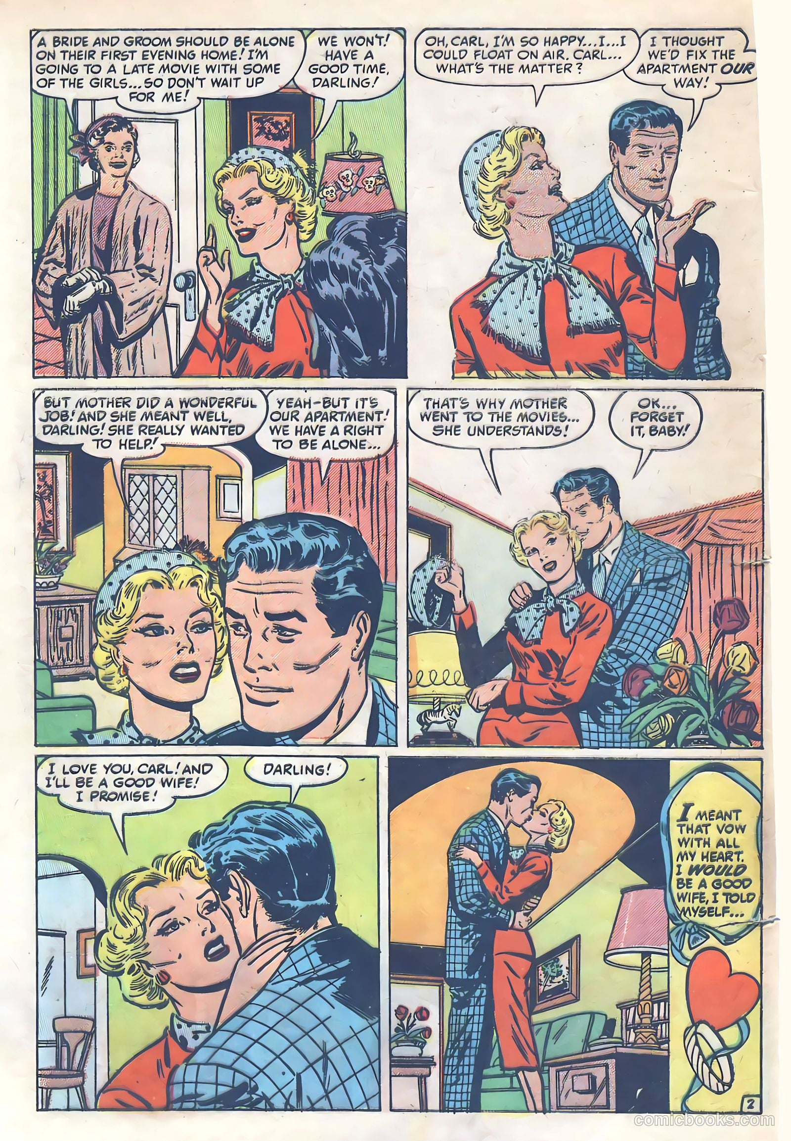 Romantic Marriage #4 (1950) — page 44 of 52