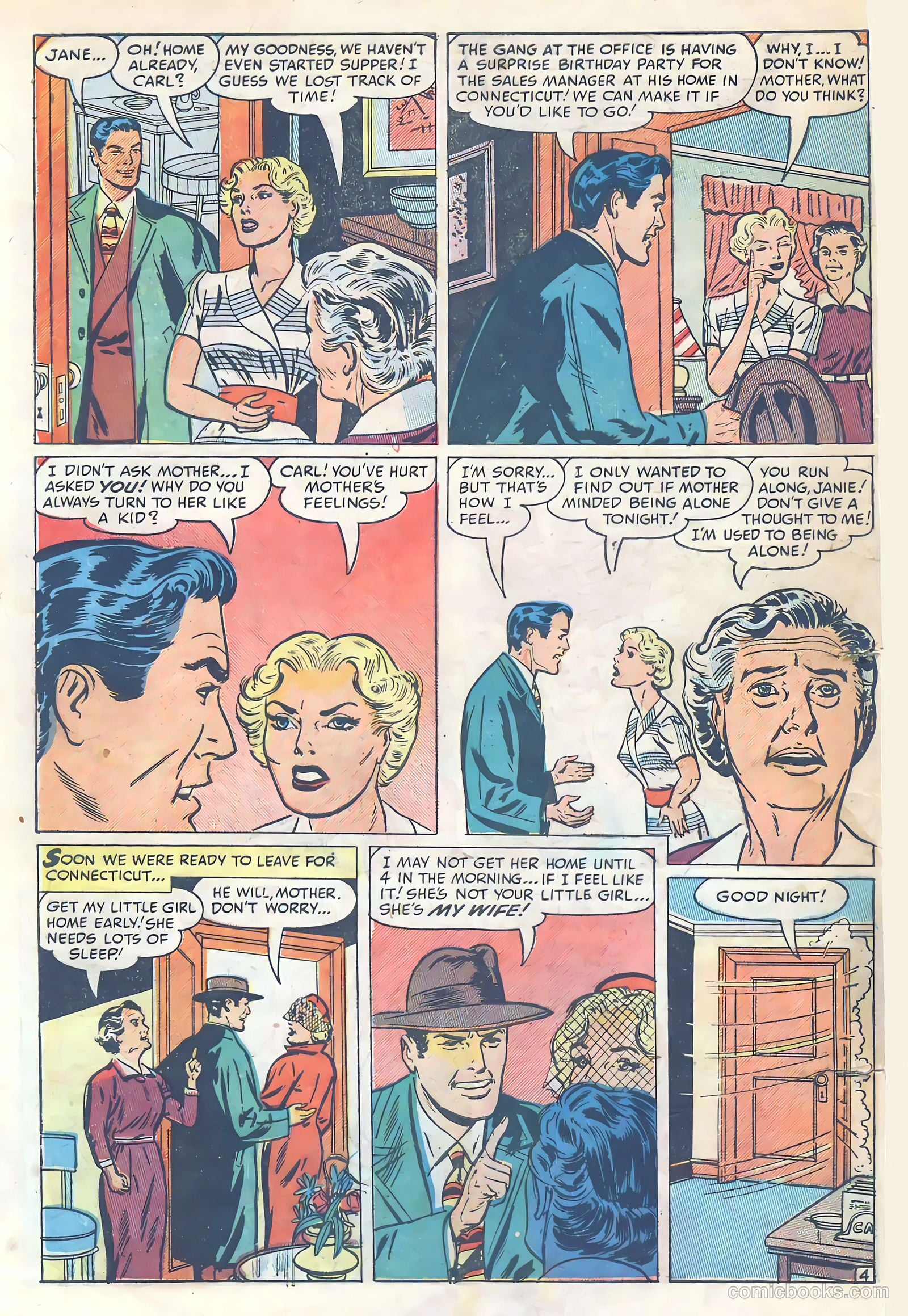Romantic Marriage #4 (1950) — page 46 of 52