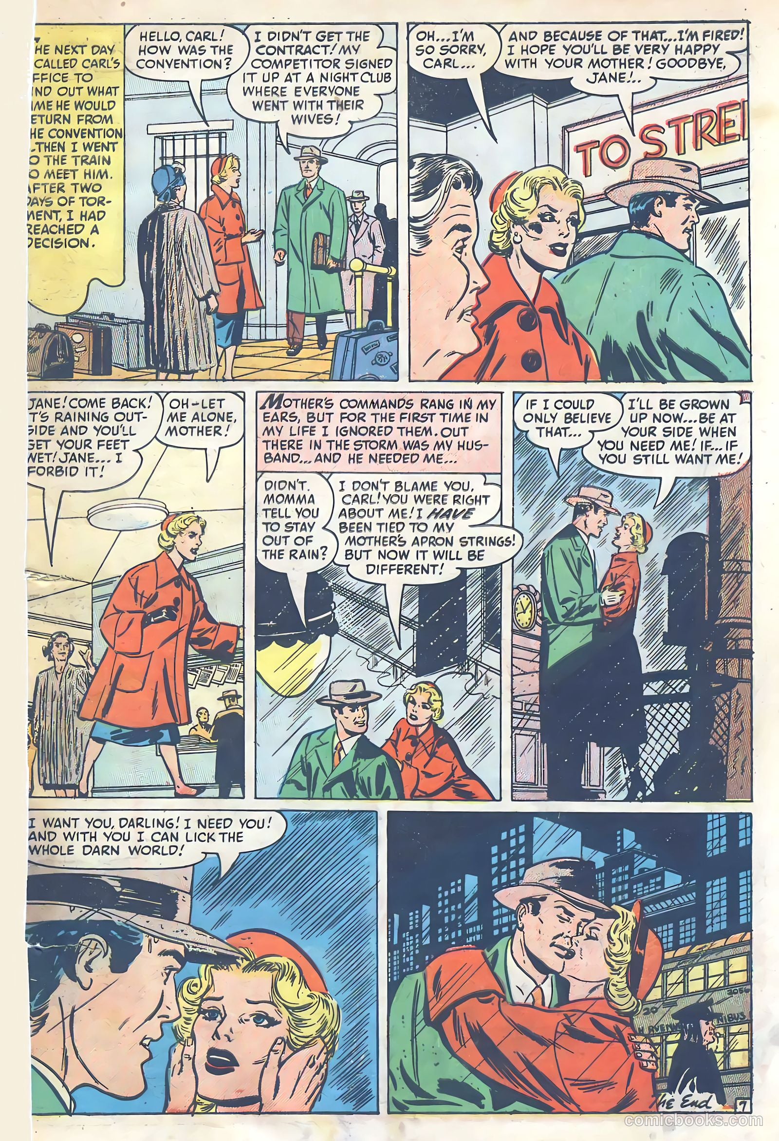 Romantic Marriage #4 (1950) — page 49 of 52