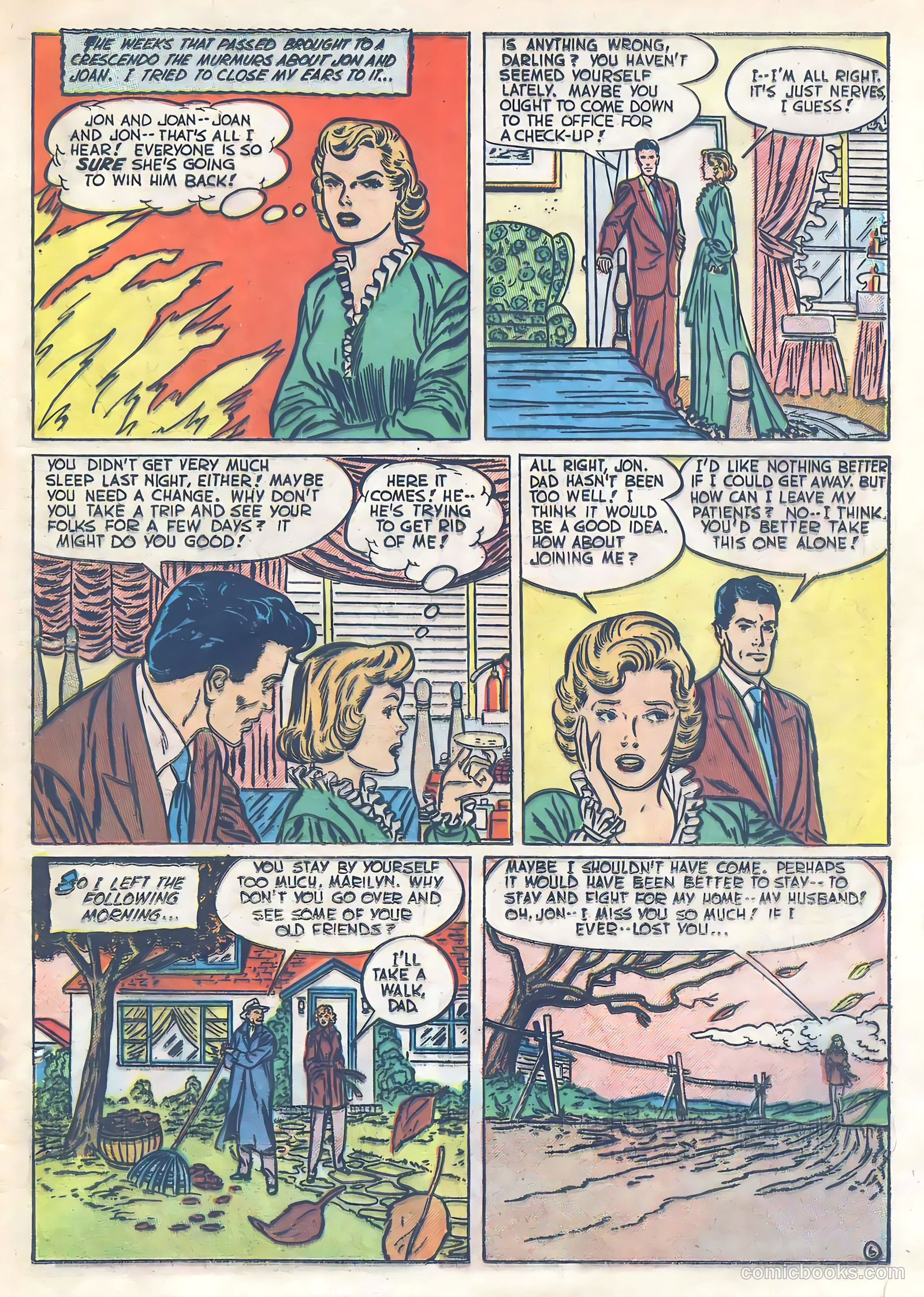 Romantic Marriage #4 (1951) — page 17 of 52