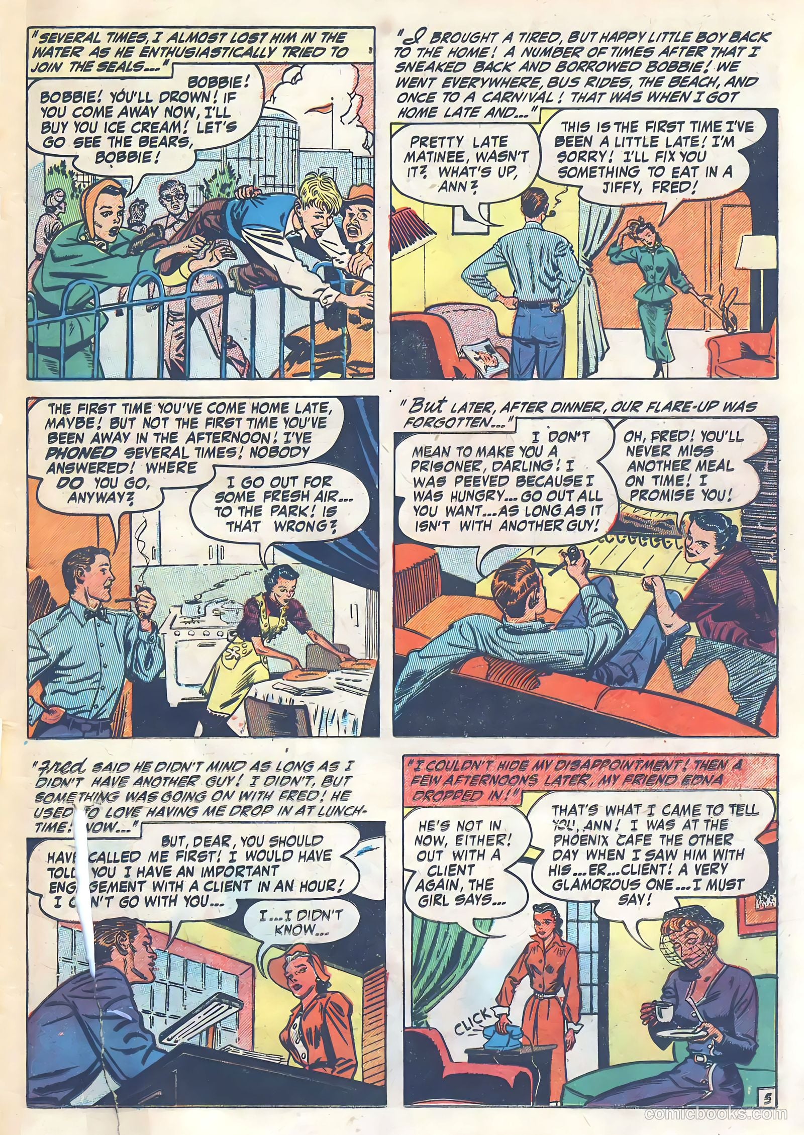 Romantic Marriage #4 (1951) — page 35 of 52