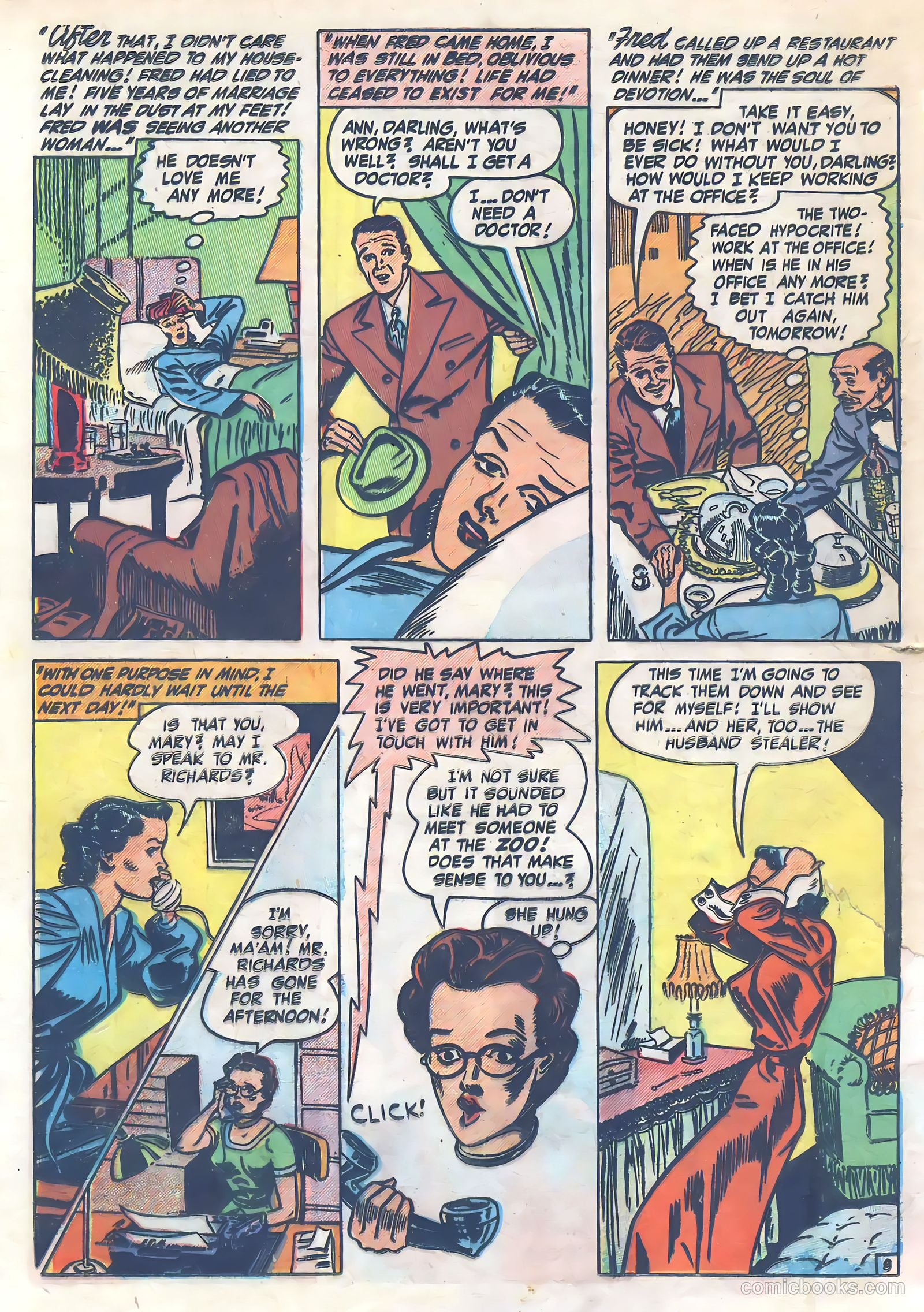 Romantic Marriage #4 (1951) — page 38 of 52