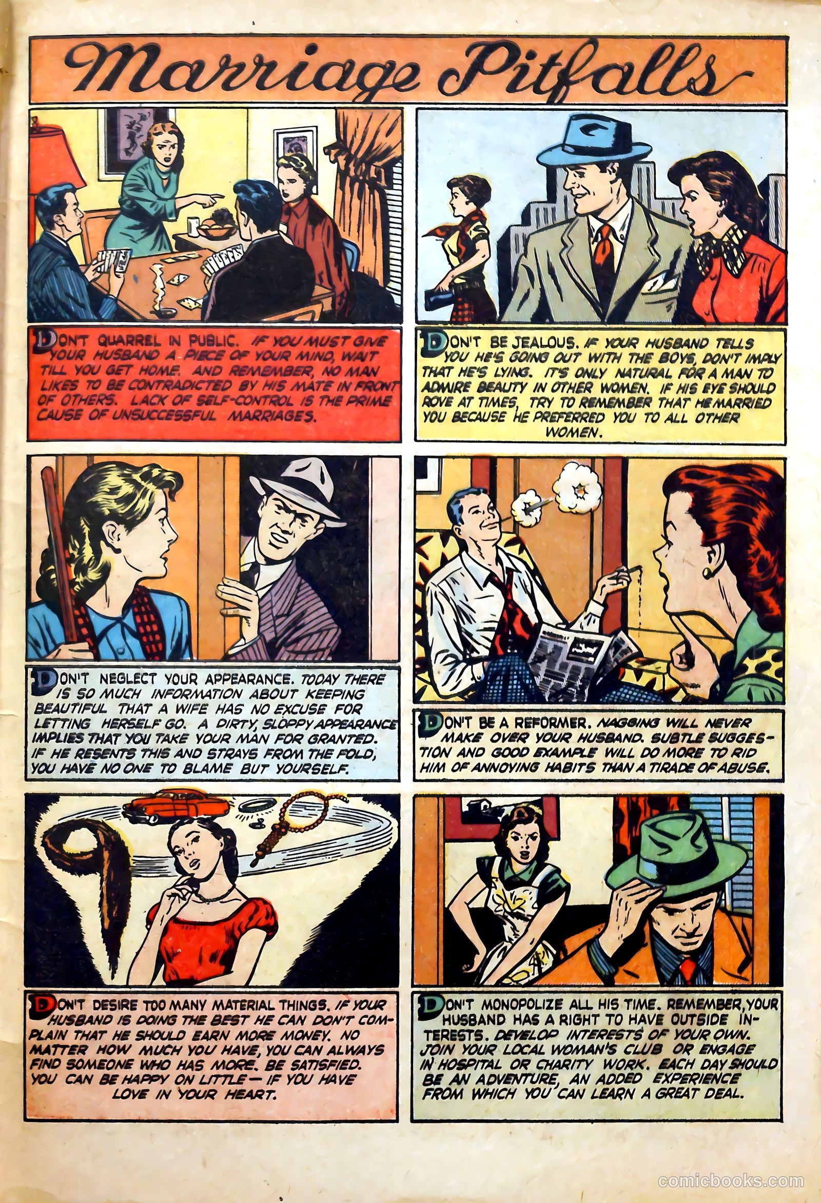 Romantic Marriage #5 (1951) — page 49 of 52