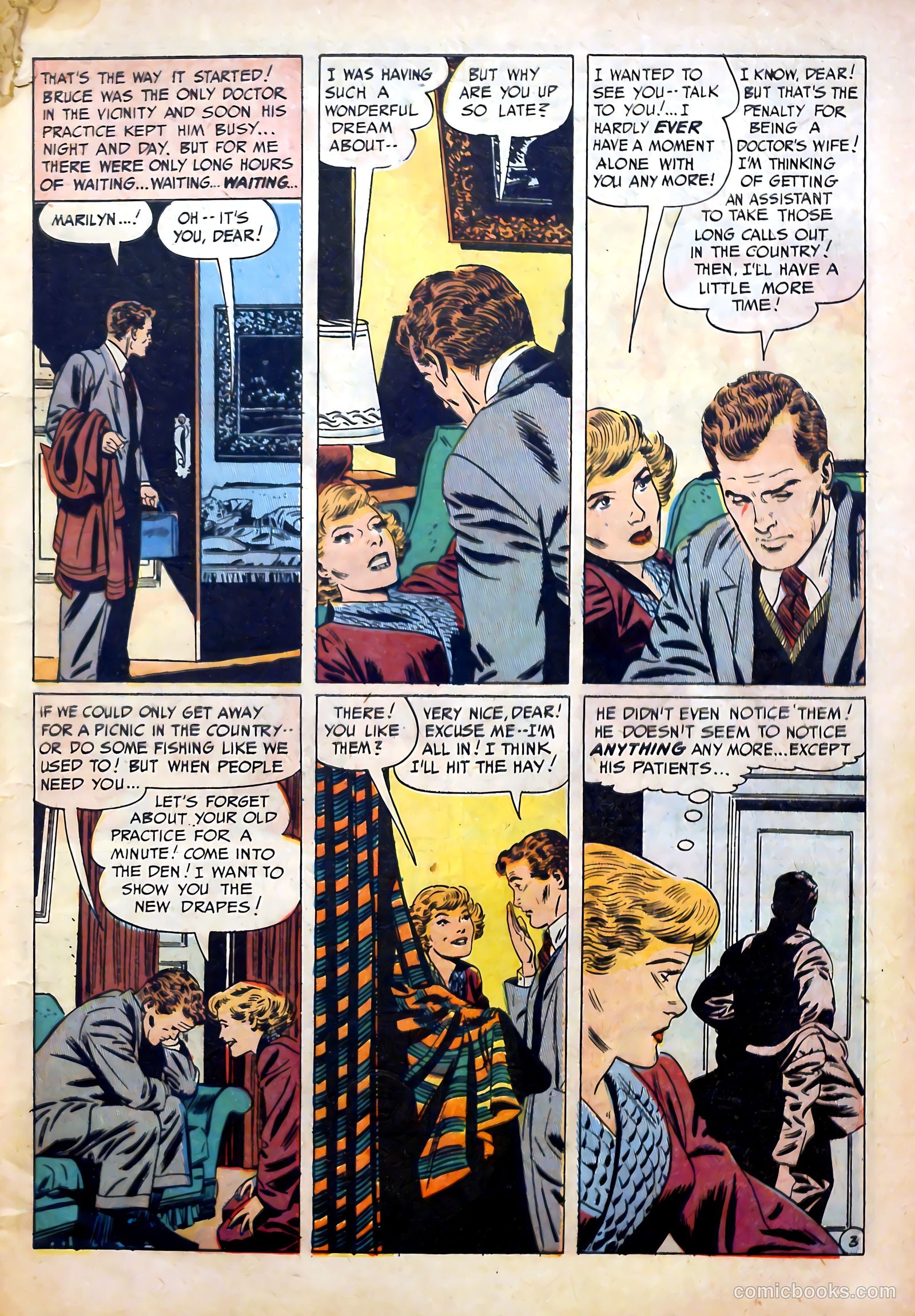 Romantic Marriage #5 (1951) — page 5 of 52