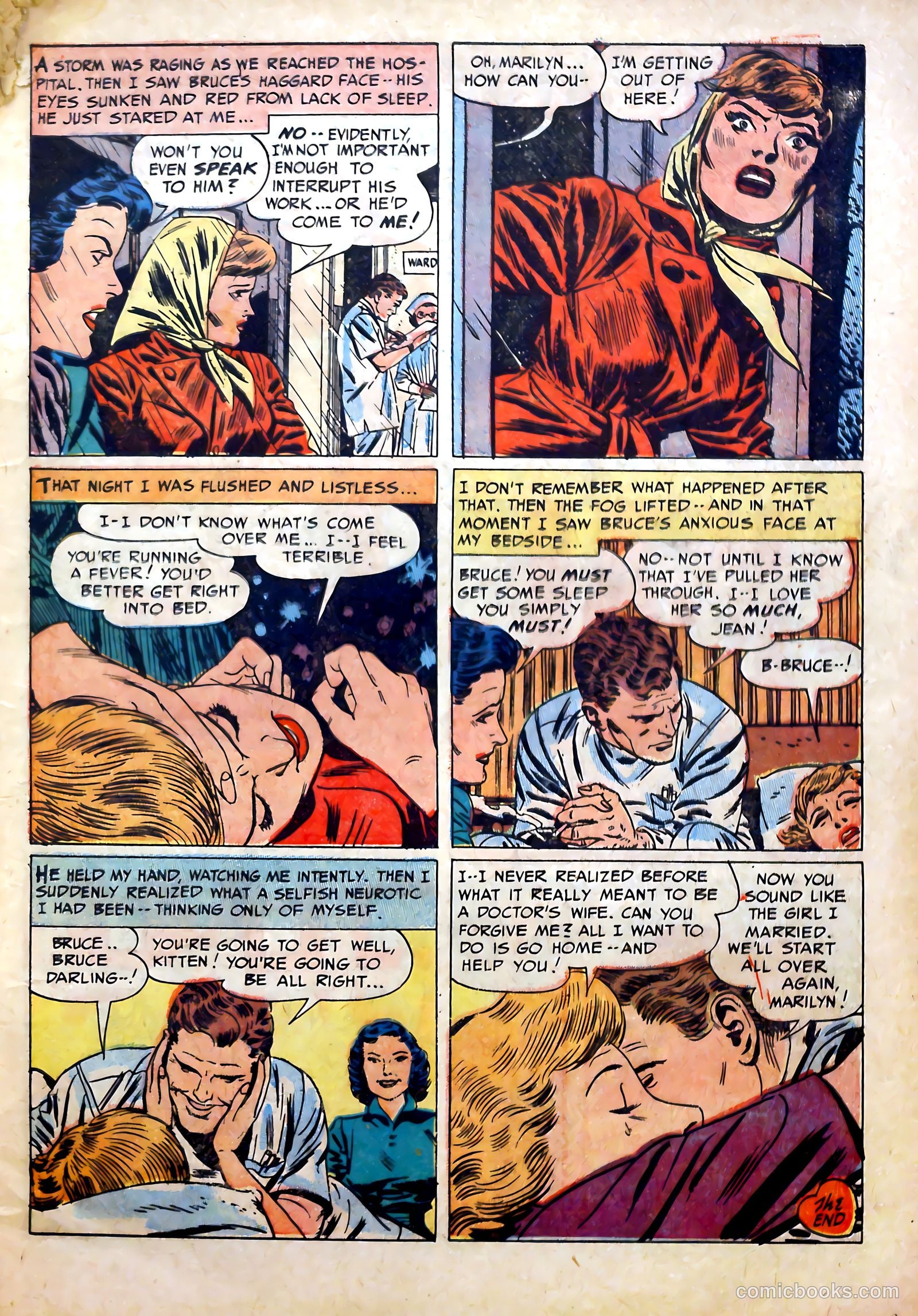 Romantic Marriage #5 (1951) — page 9 of 52