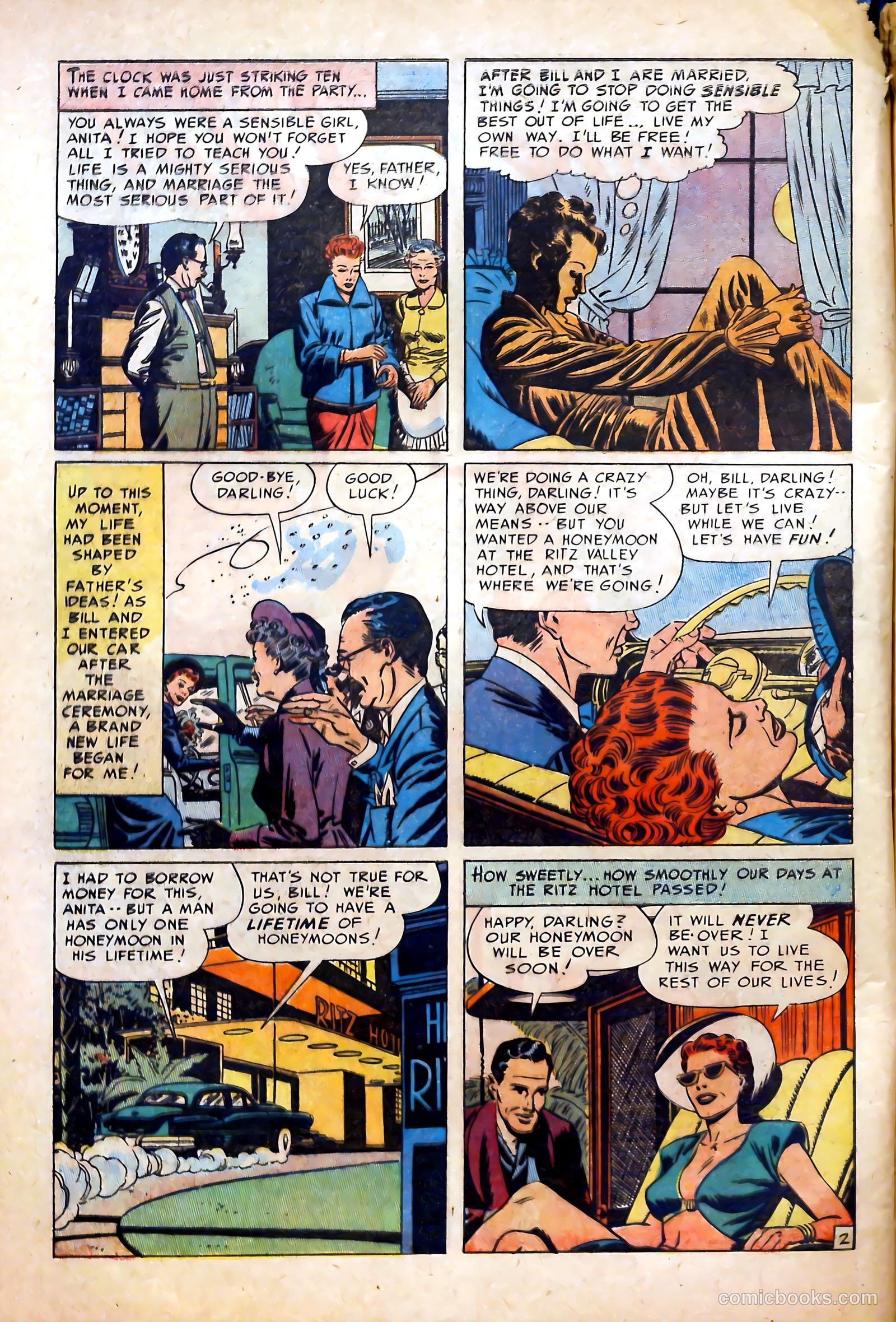 Romantic Marriage #5 (1951) — page 12 of 52