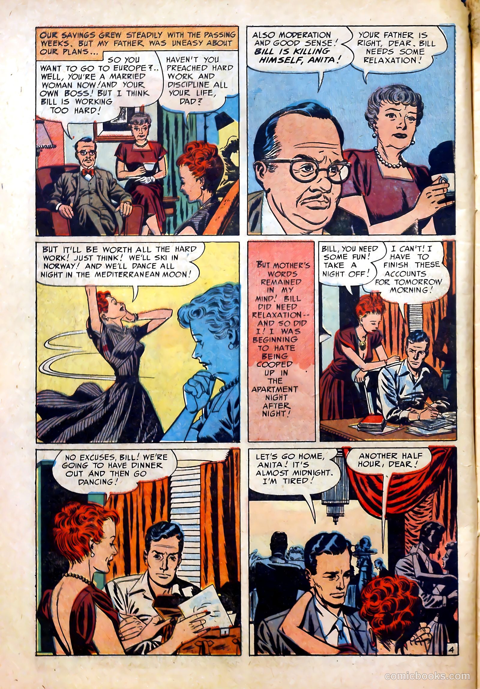Romantic Marriage #5 (1951) — page 14 of 52
