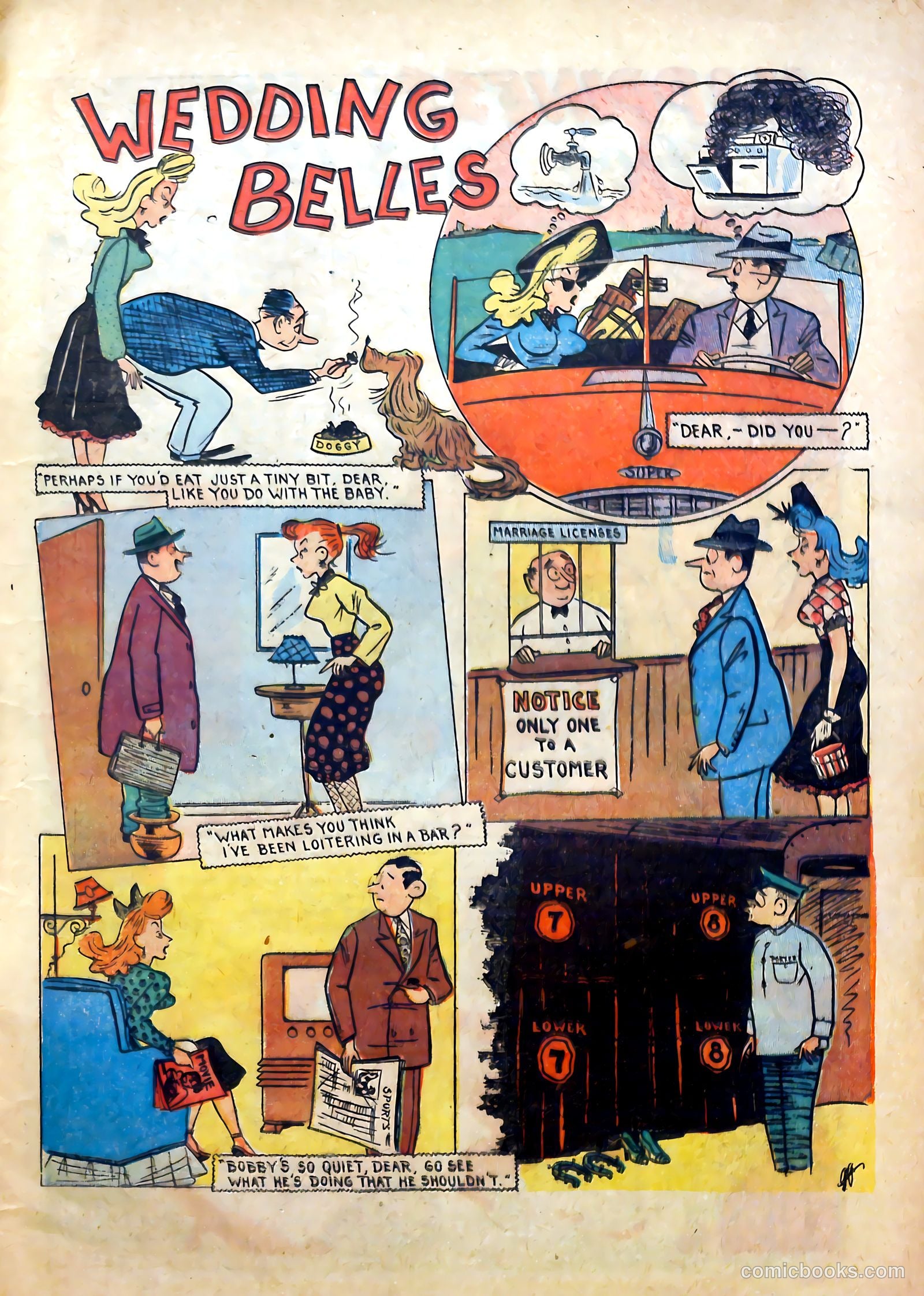 Romantic Marriage #5 (1951) — page 17 of 52