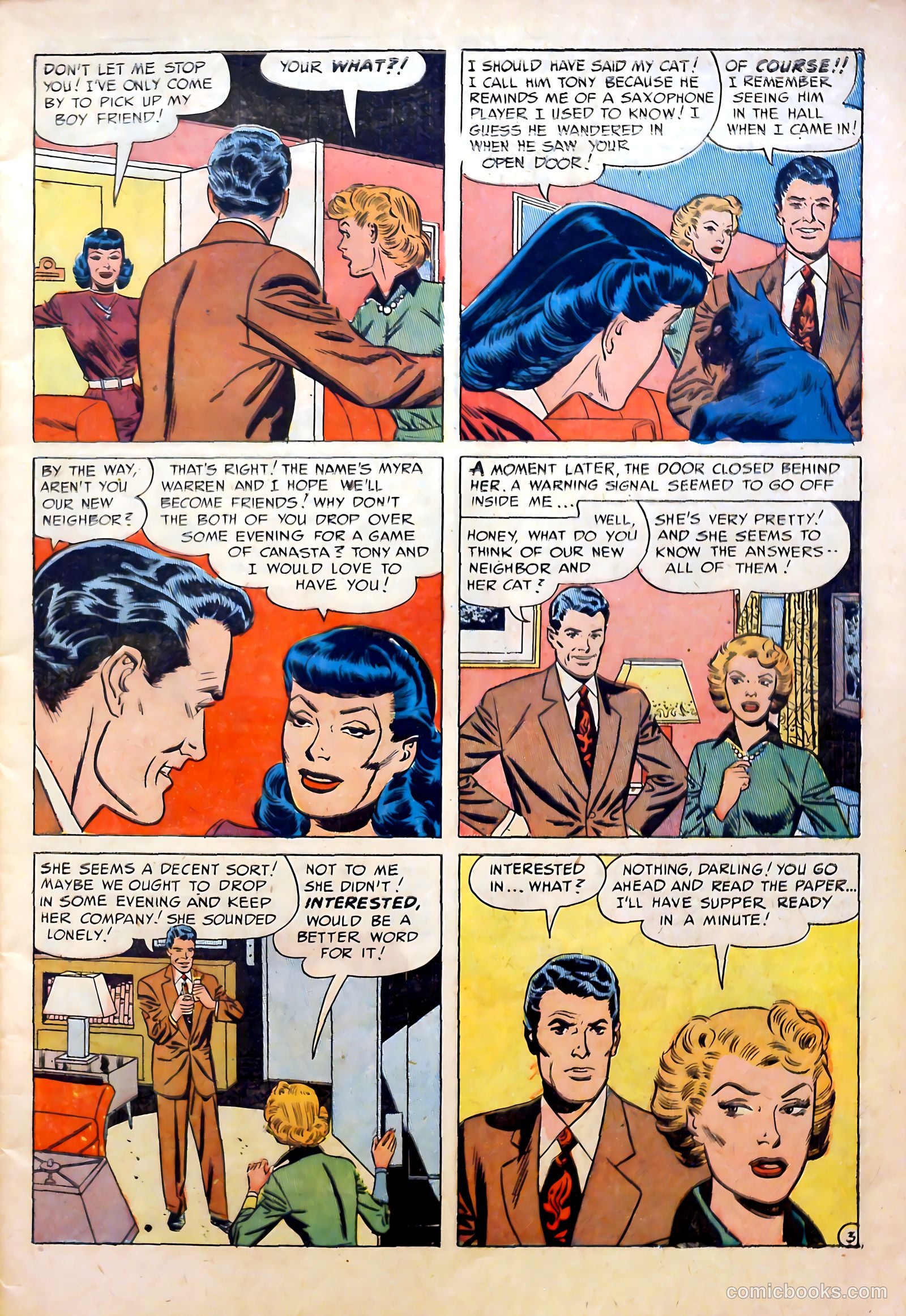 Romantic Marriage #6 (1951) — page 5 of 52