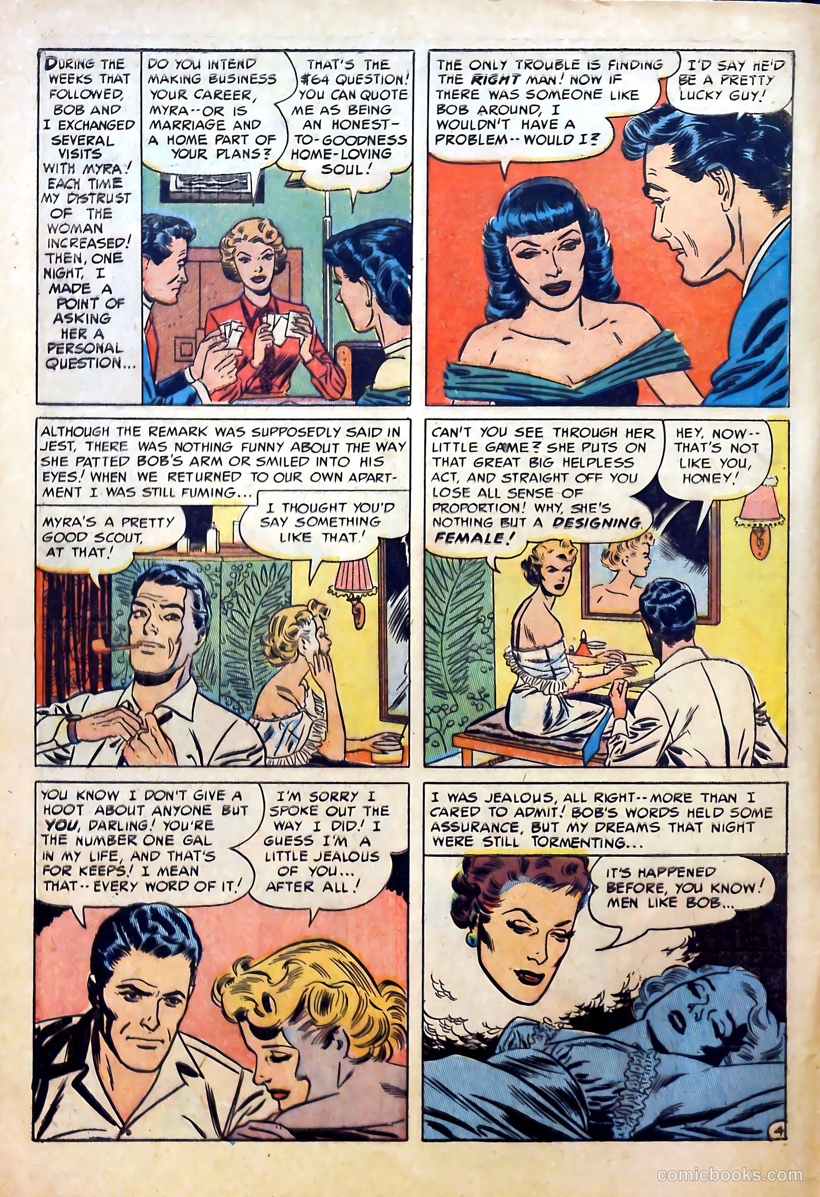Romantic Marriage #6 (1951) — page 6 of 52