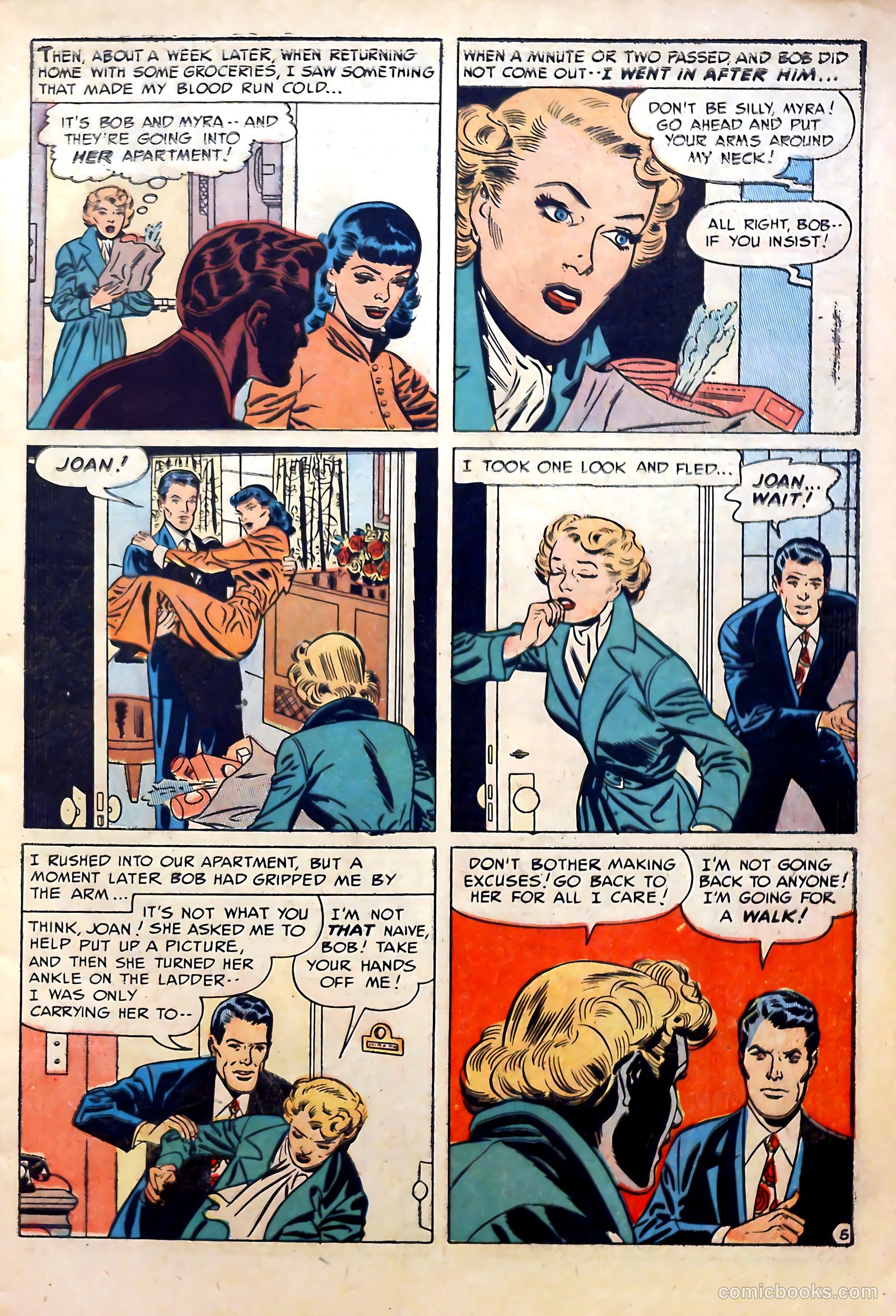 Romantic Marriage #6 (1951) — page 7 of 52