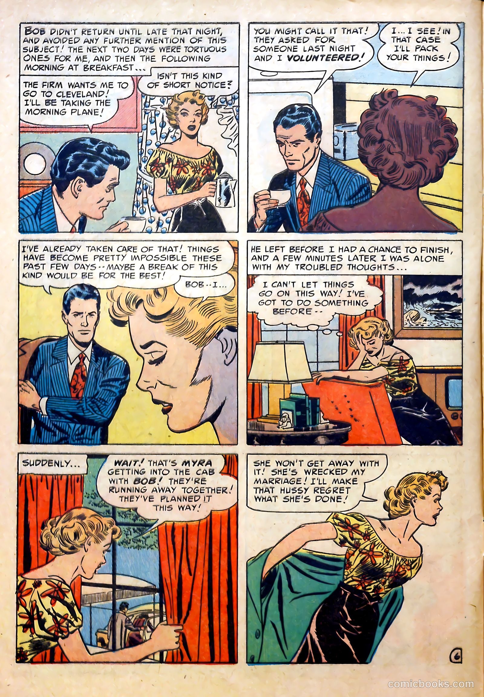 Romantic Marriage #6 (1951) — page 8 of 52