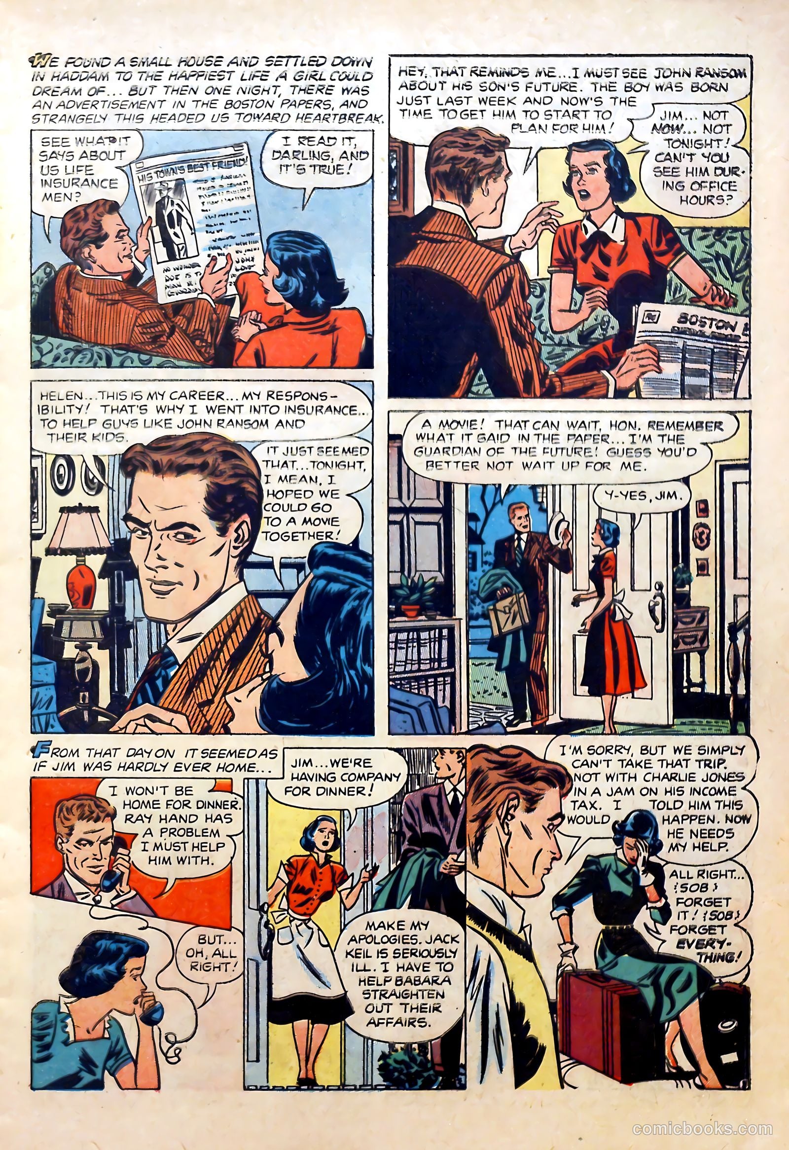 Romantic Marriage #6 (1951) — page 13 of 52