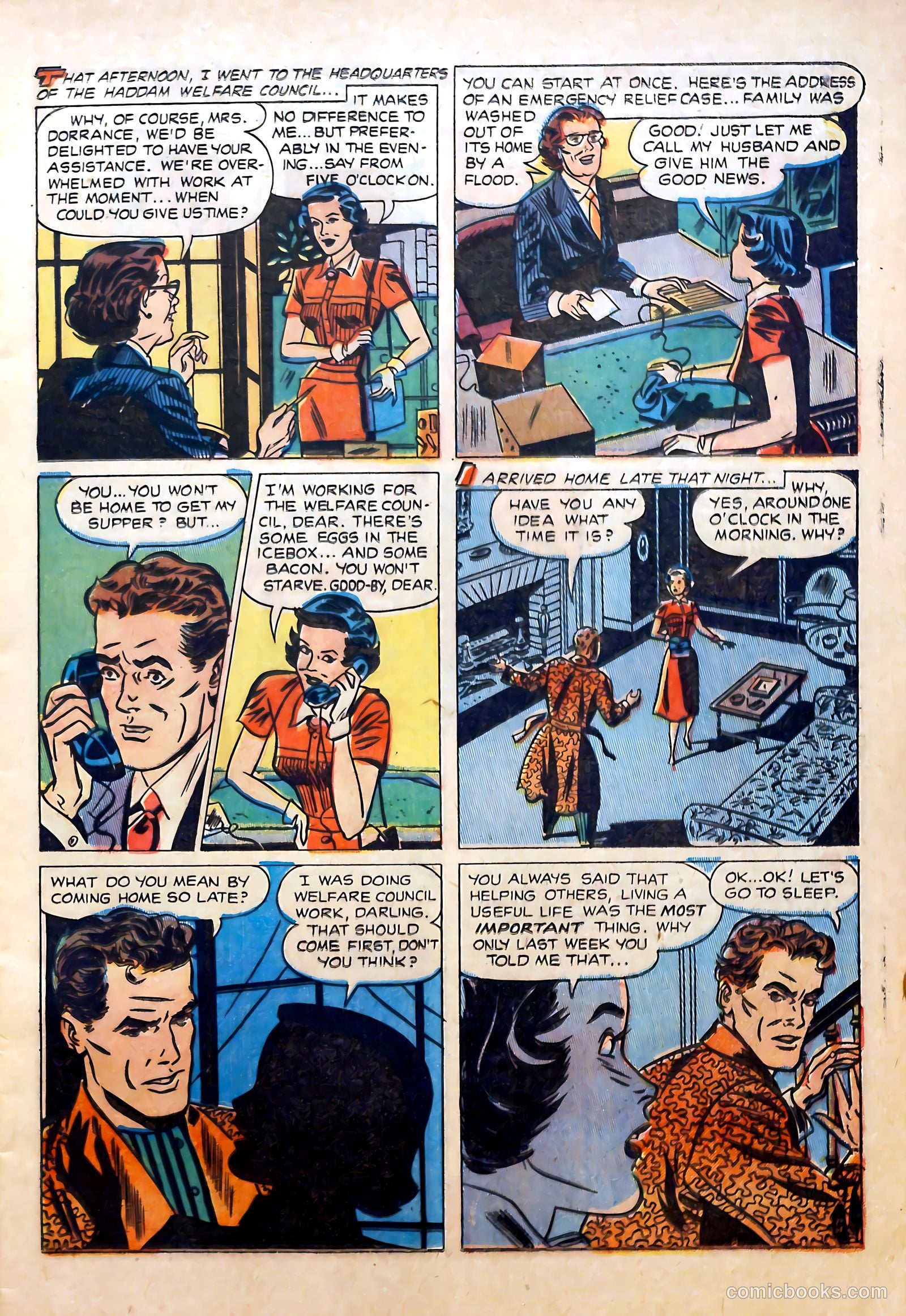 Romantic Marriage #6 (1951) — page 15 of 52