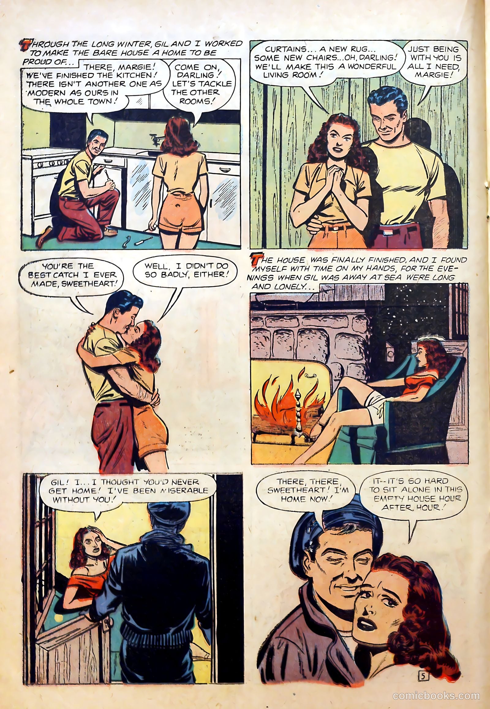 Romantic Marriage #6 (1951) — page 22 of 52