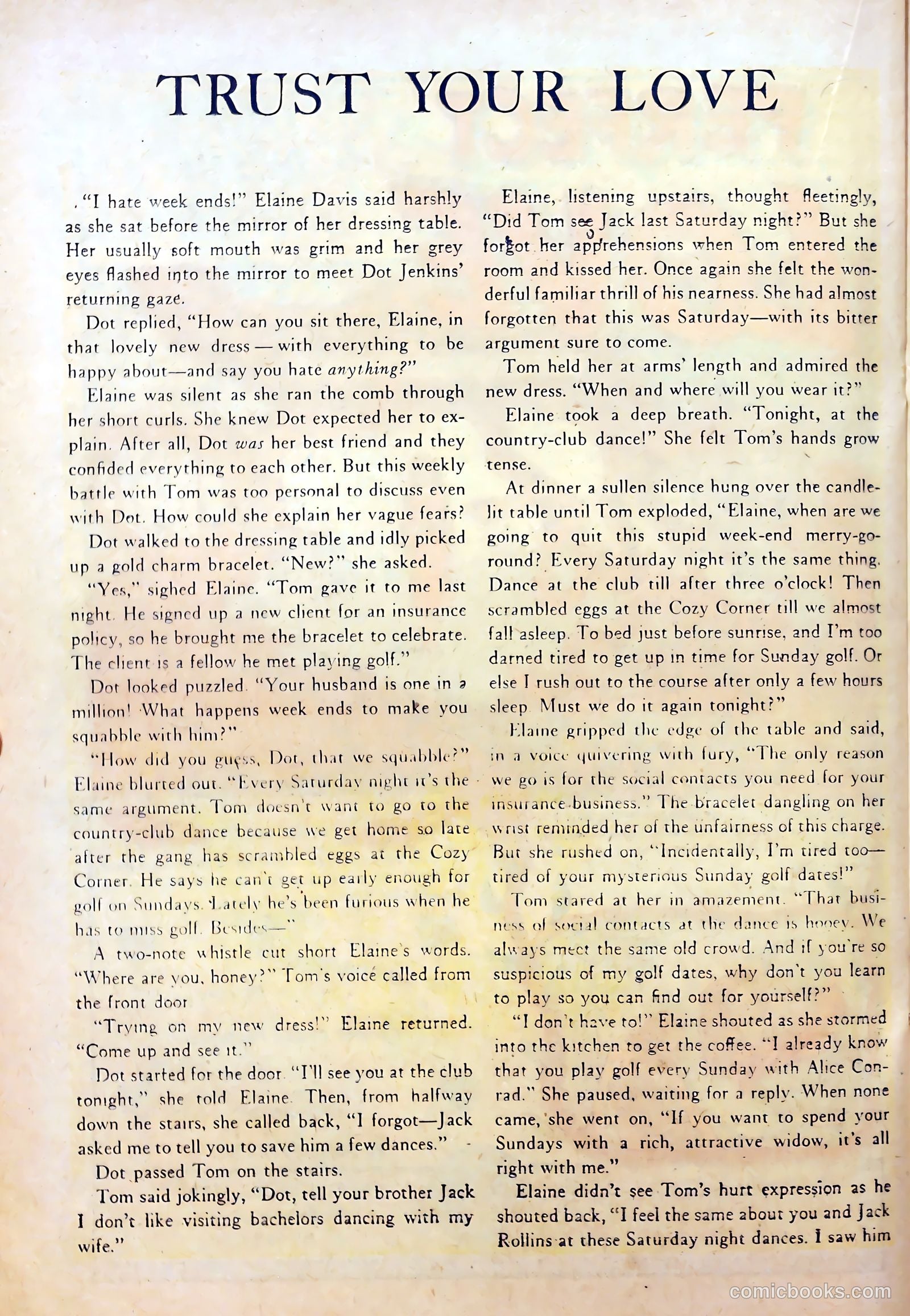 Romantic Marriage #6 (1951) — page 28 of 52