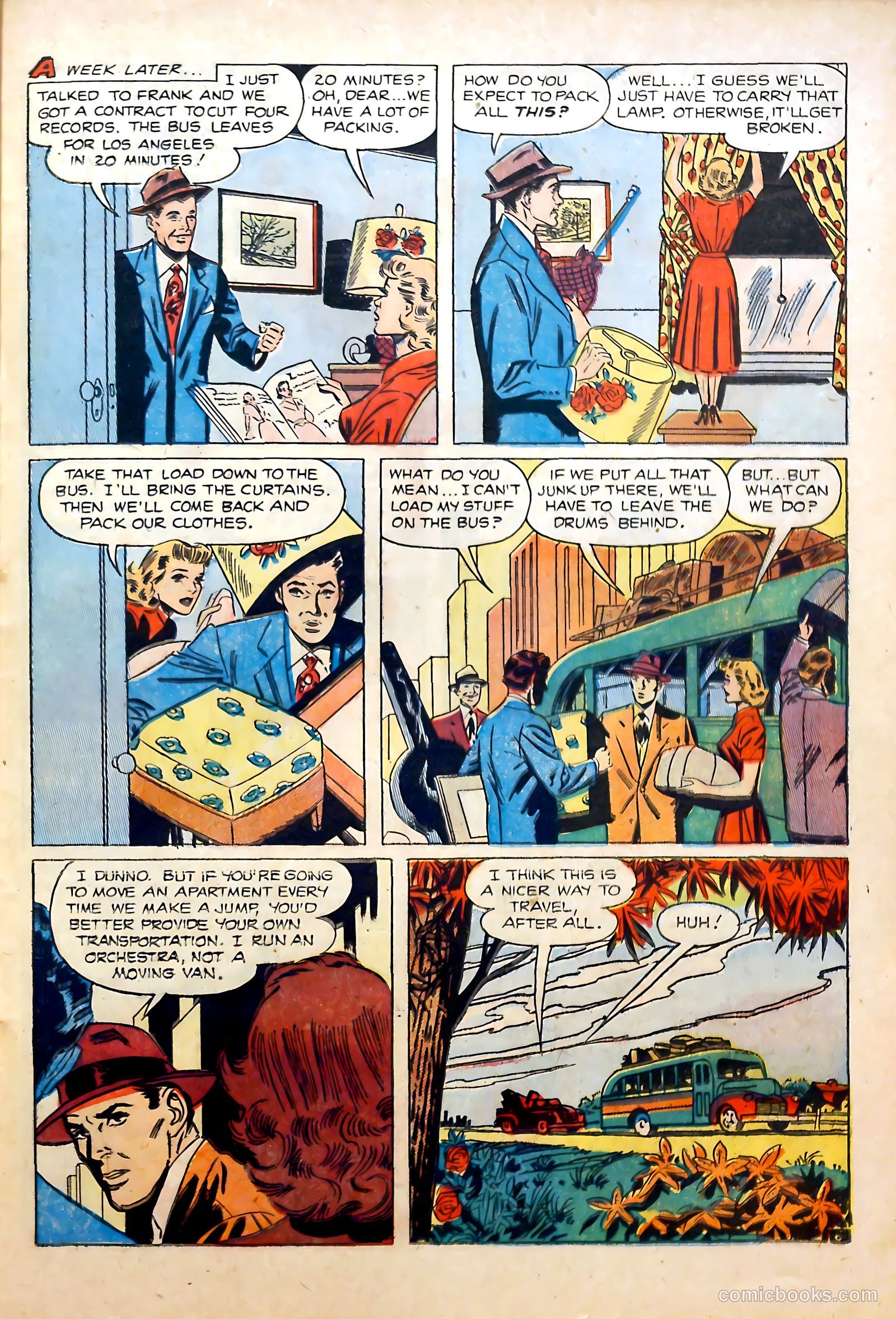 Romantic Marriage #6 (1951) — page 35 of 52