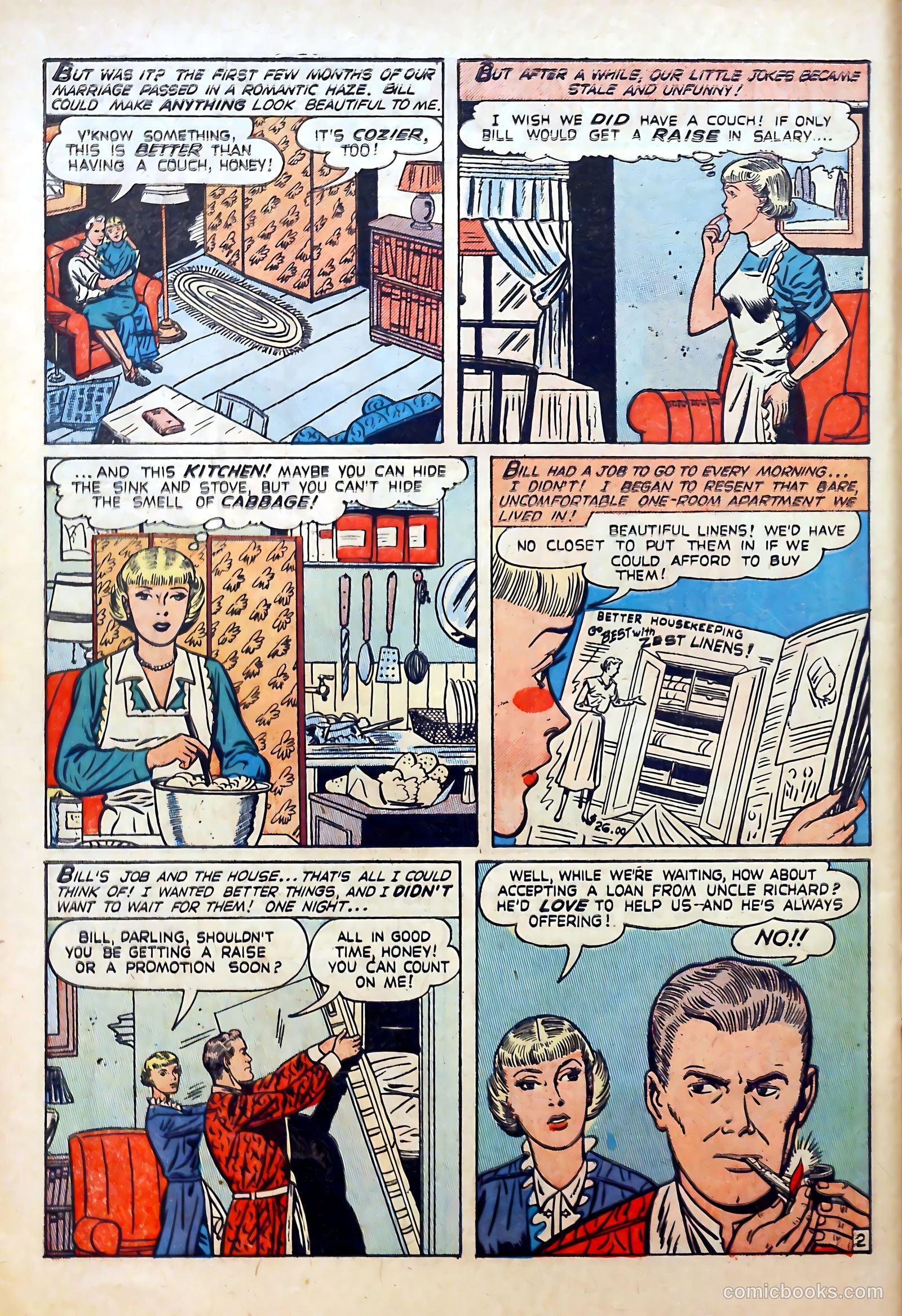 Romantic Marriage #6 (1951) — page 40 of 52