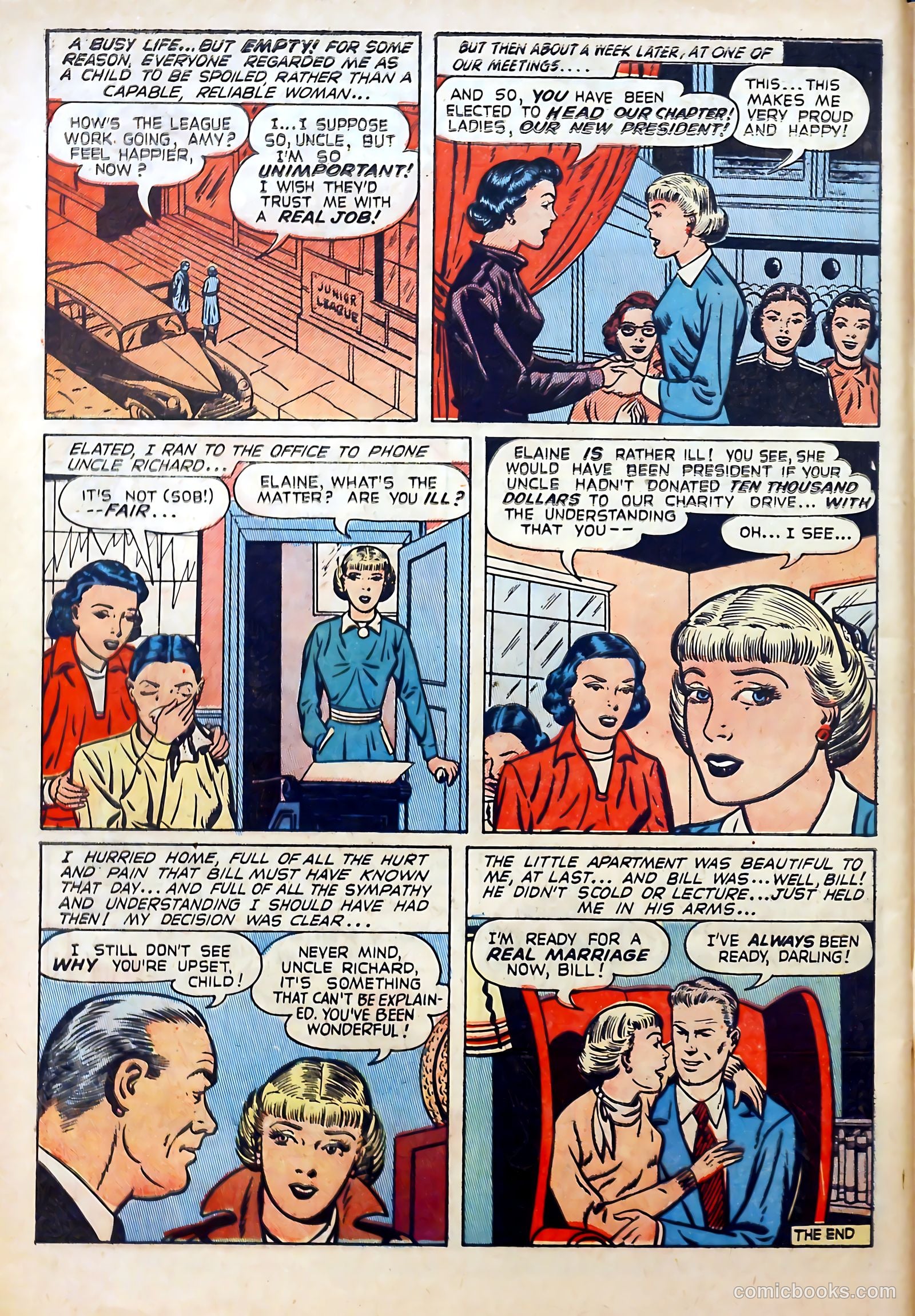 Romantic Marriage #6 (1951) — page 46 of 52